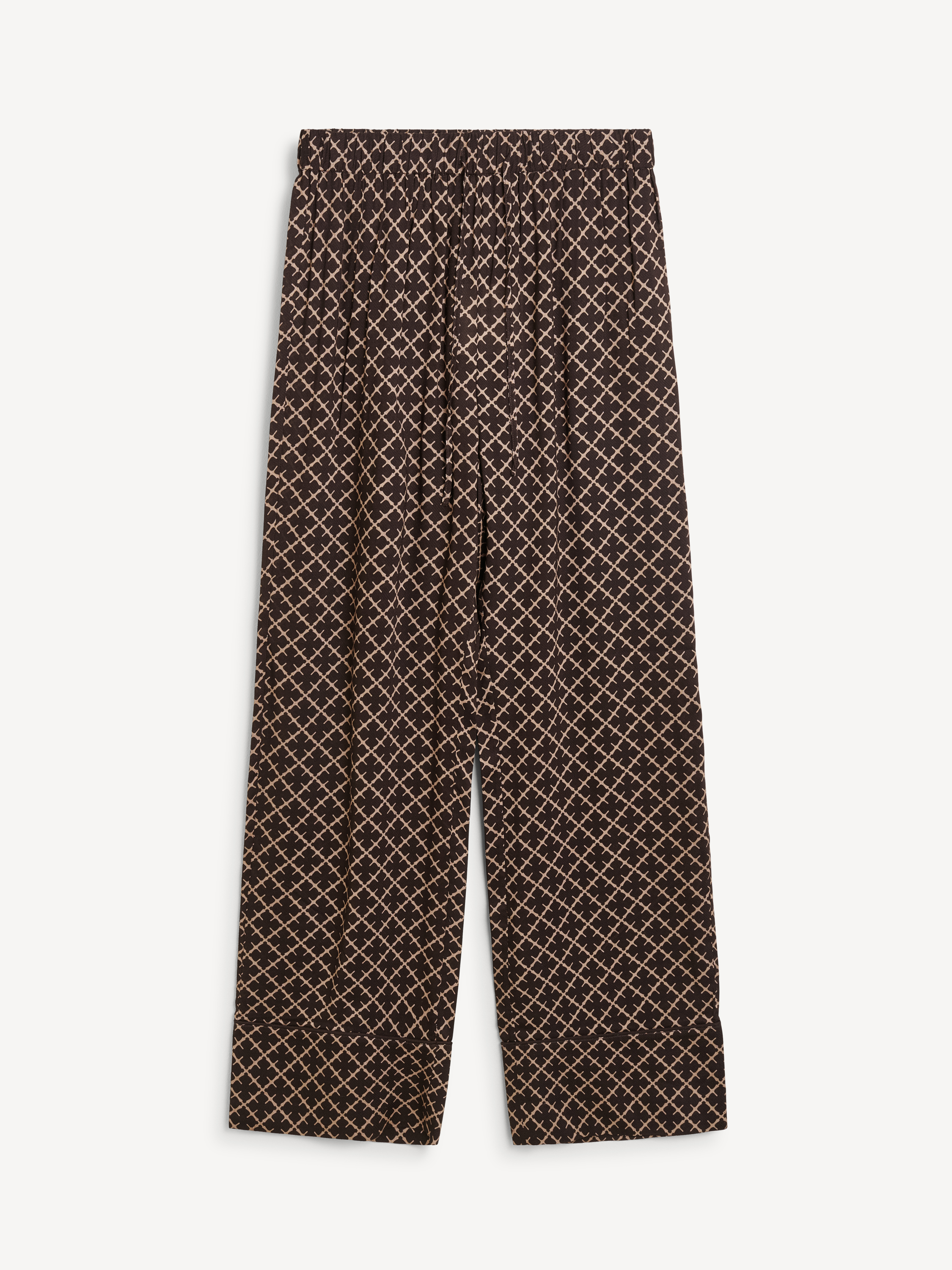 By Malene Birger Women's Signature Flower Ameliano Wide-Leg Trousers Size 44