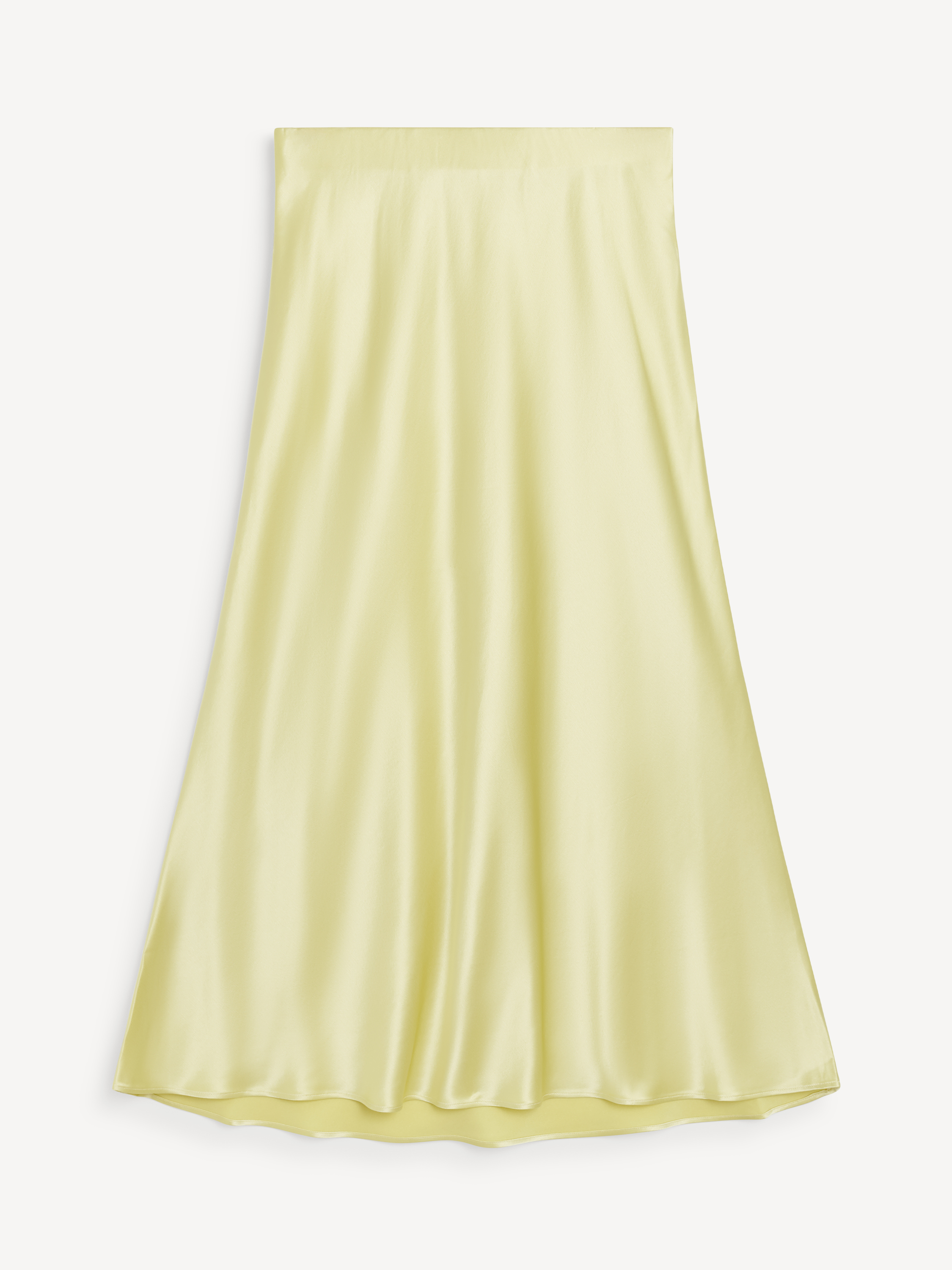 Shop By Malene Birger Boshan Midi Skirt In Golden Mist