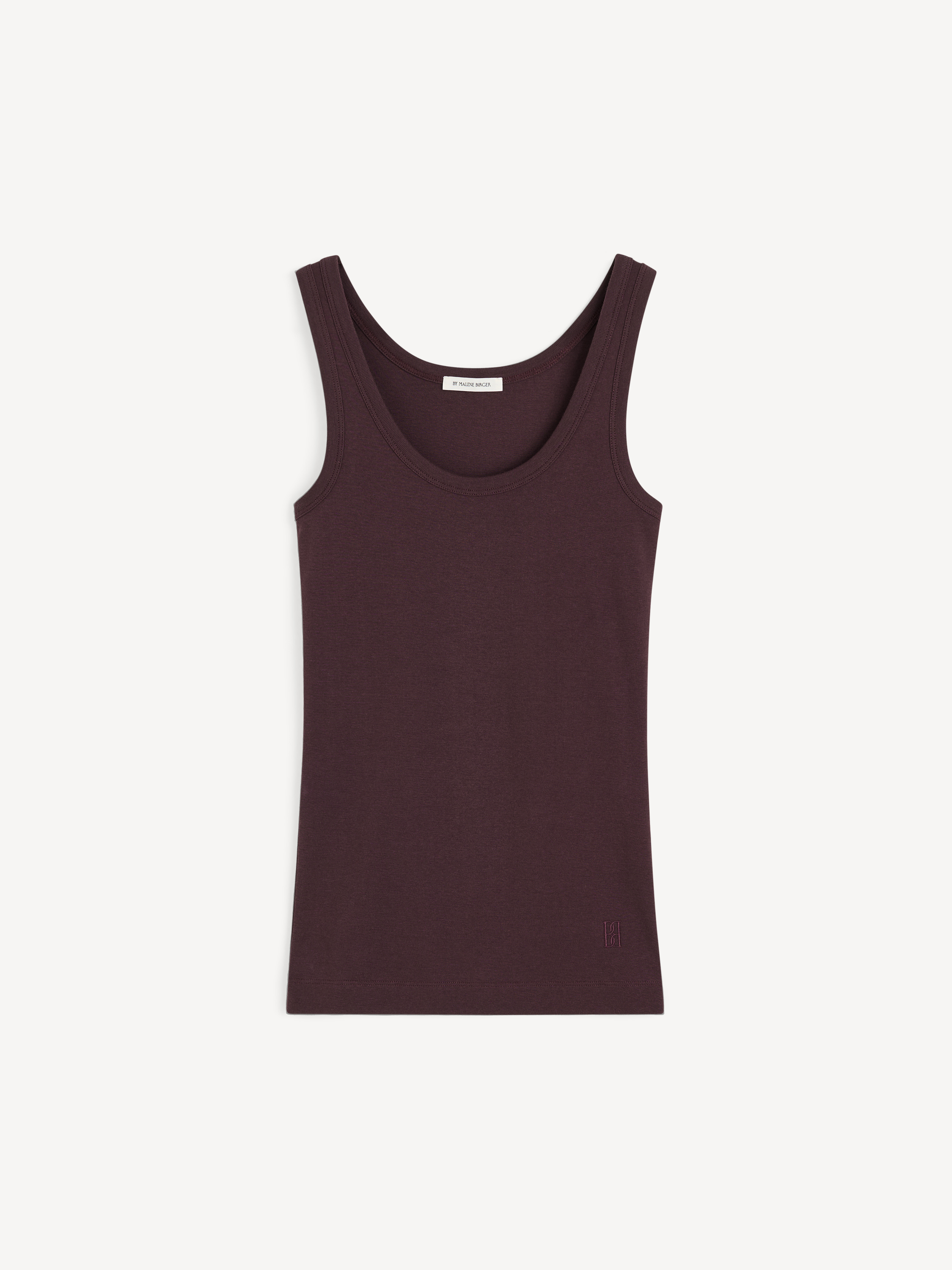 By Malene Birger Women's Aubergine Dali Organic Cotton Tank Top Xxs