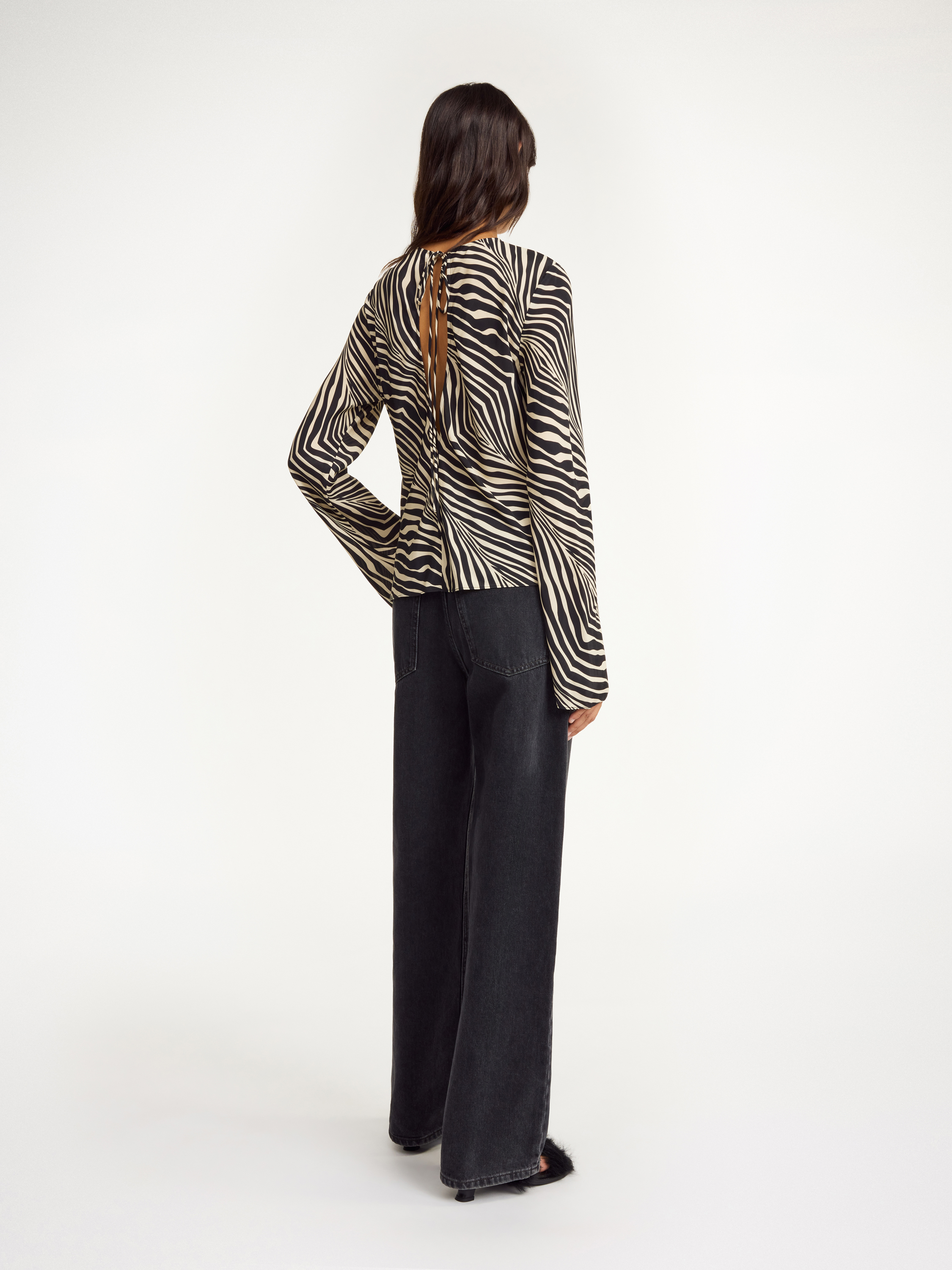 By Malene Birger Pricilla Top In Zebra
