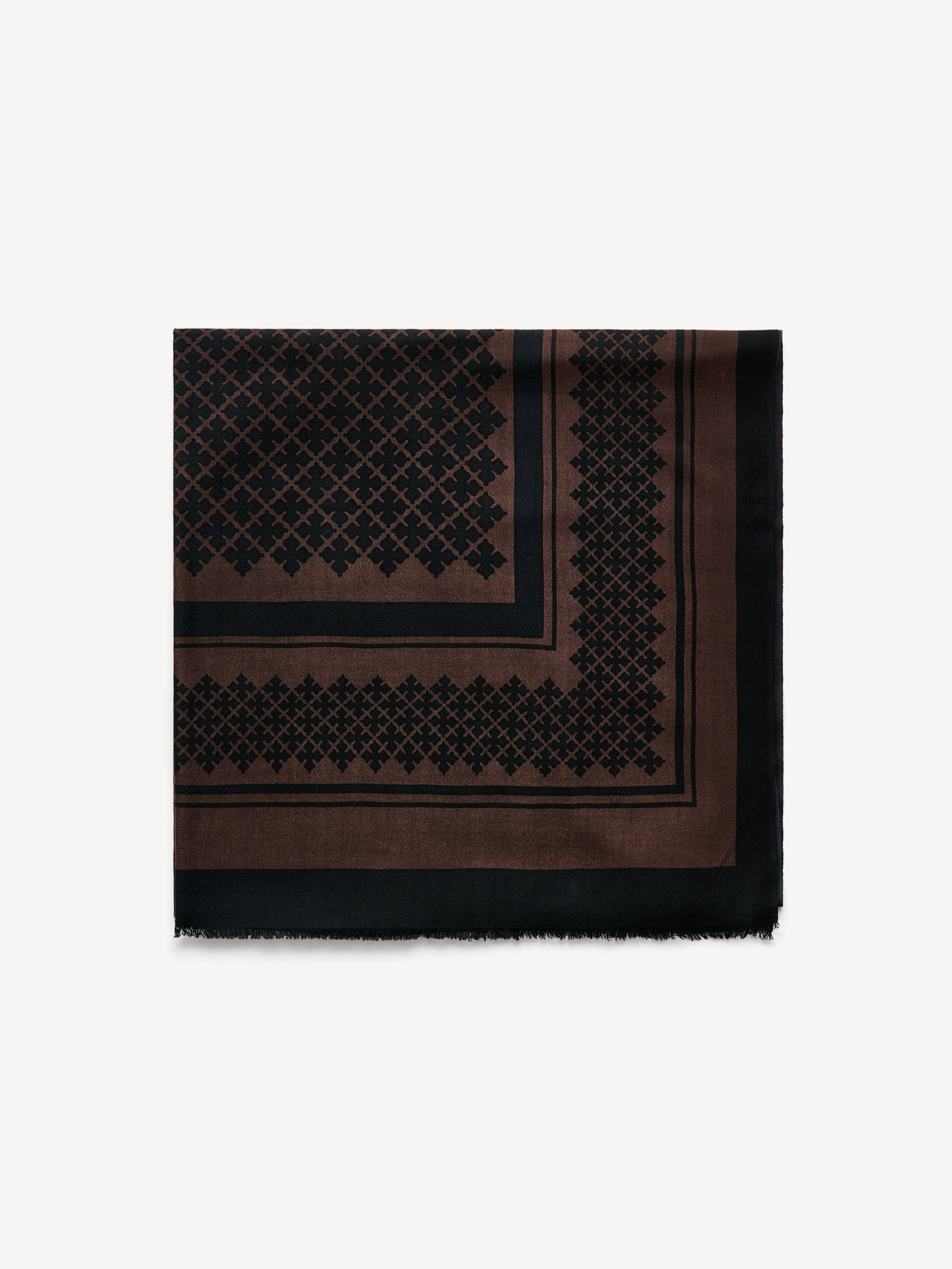 By Malene Birger Julee Wool Scarf In Brown