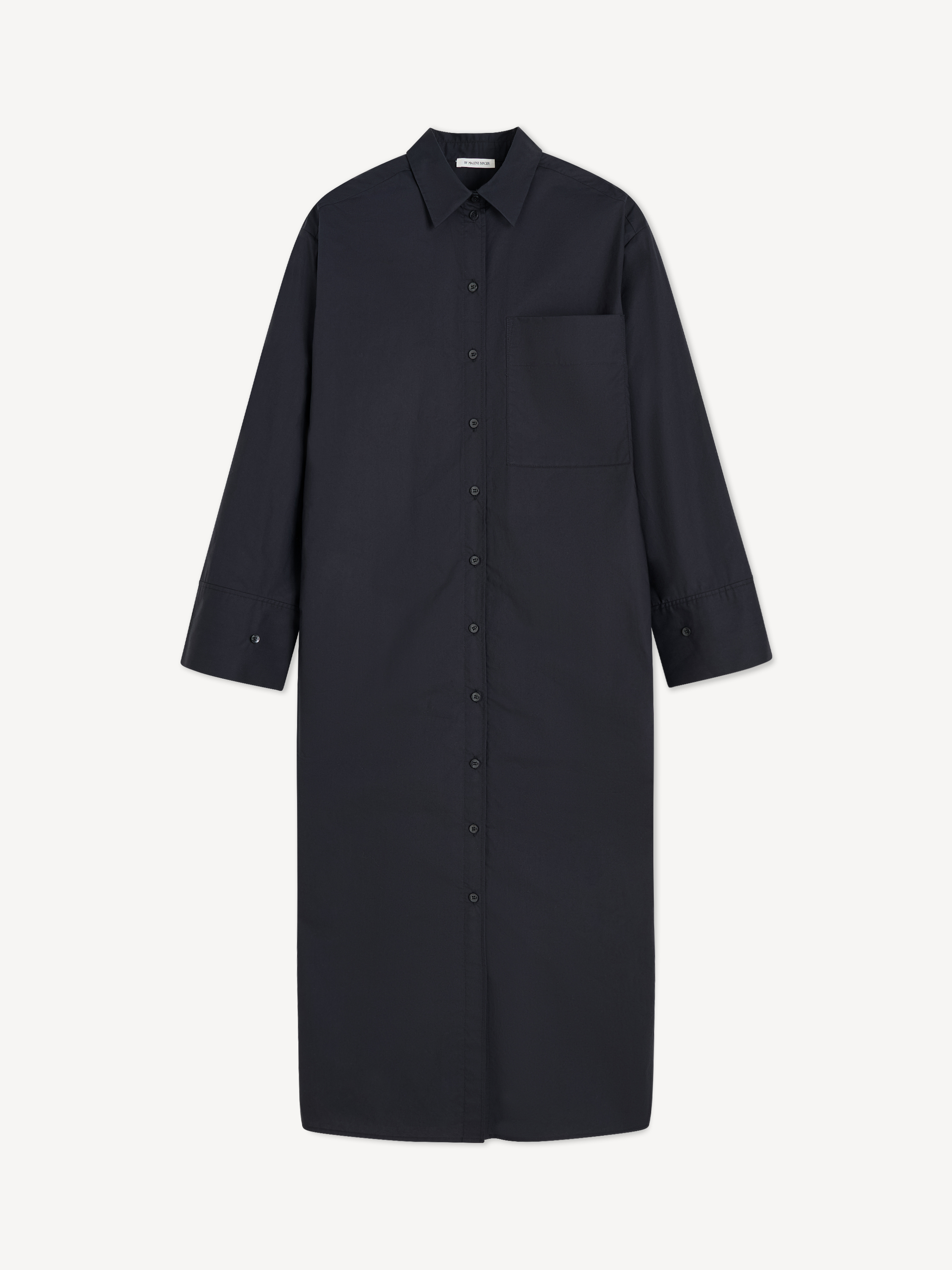 By Malene Birger Women's Black Perroti Organic Cotton Maxi Dress Size 42