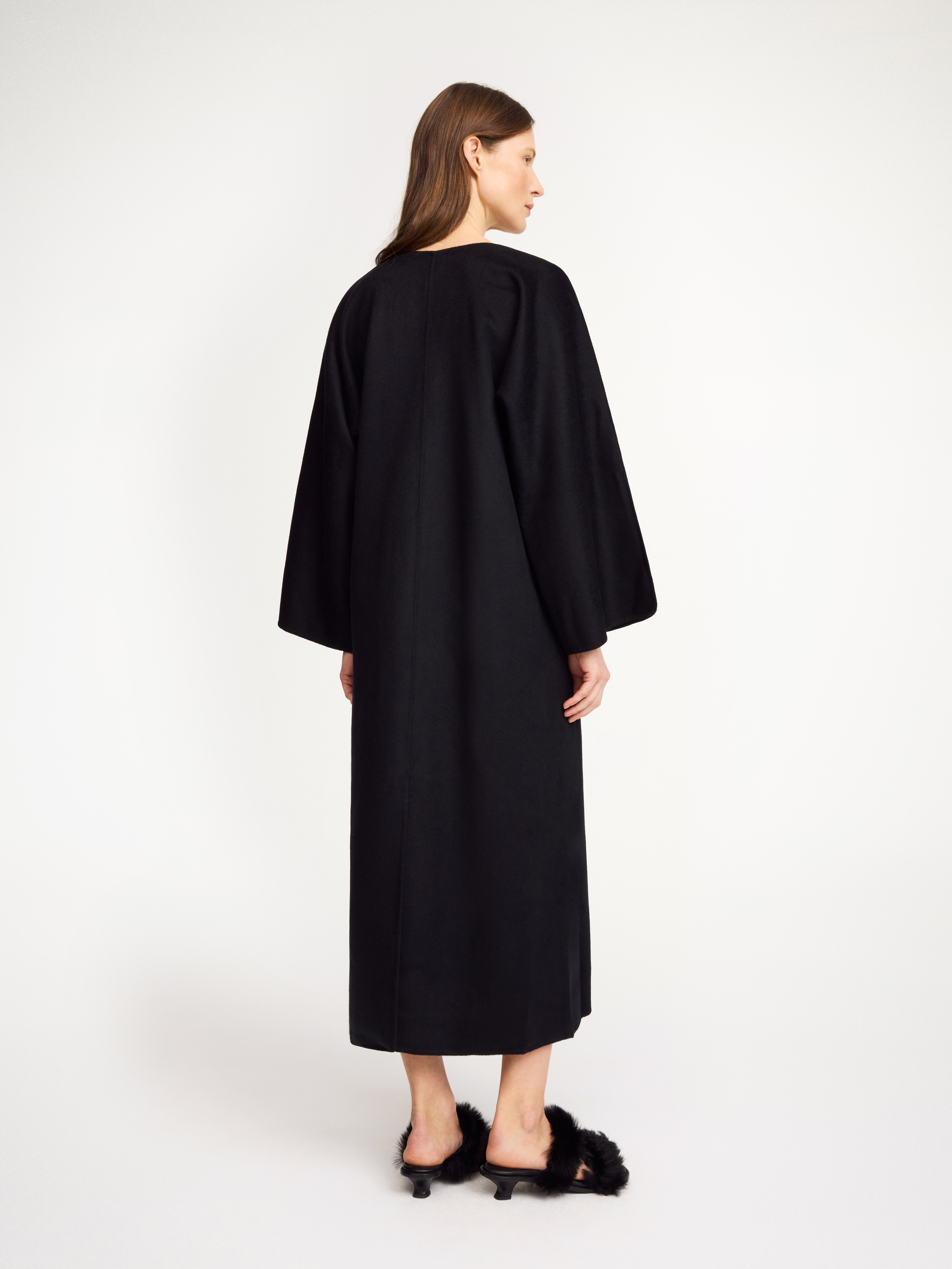 By Malene Birger Cais Midi Dress In Black