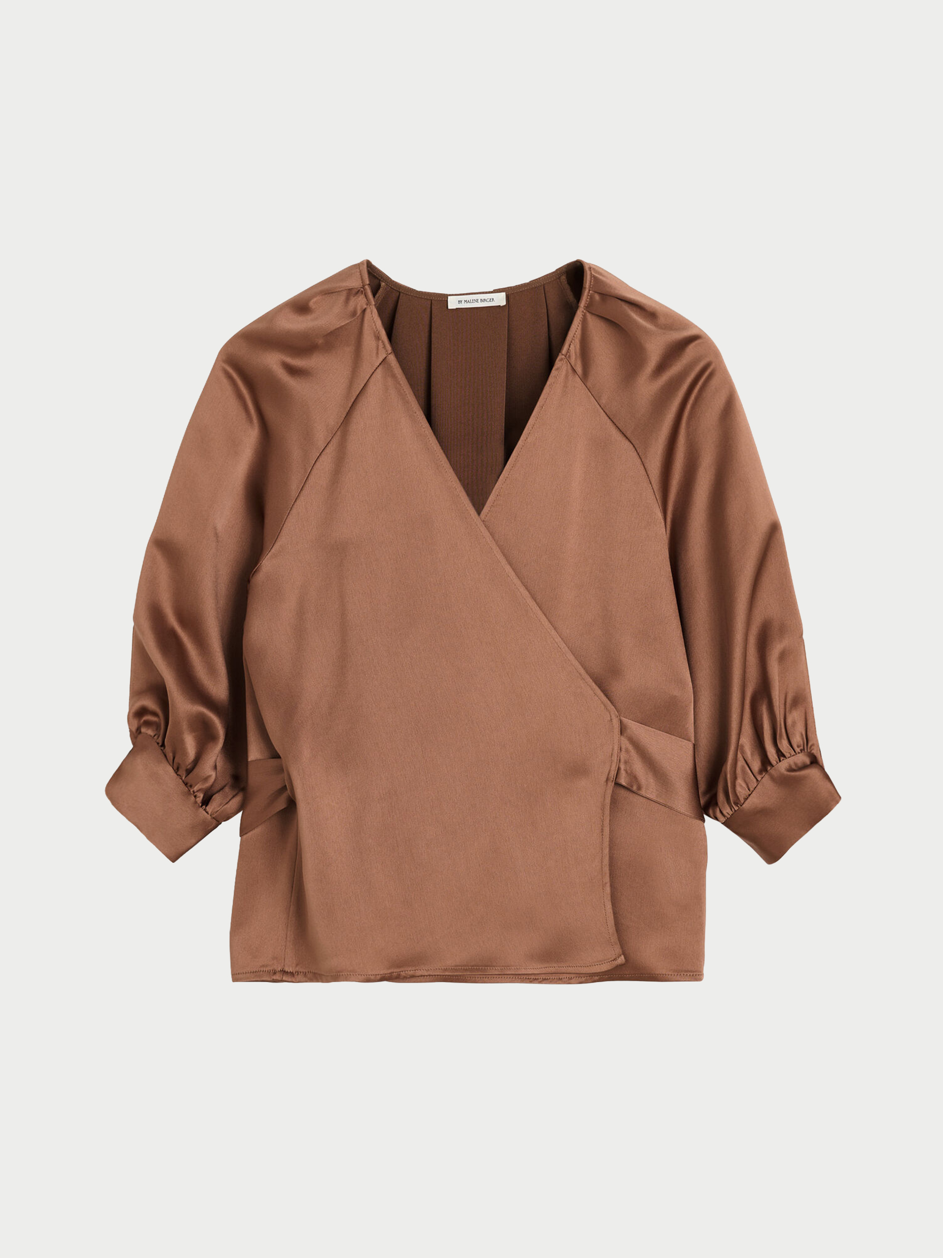 Pacey satin blouse