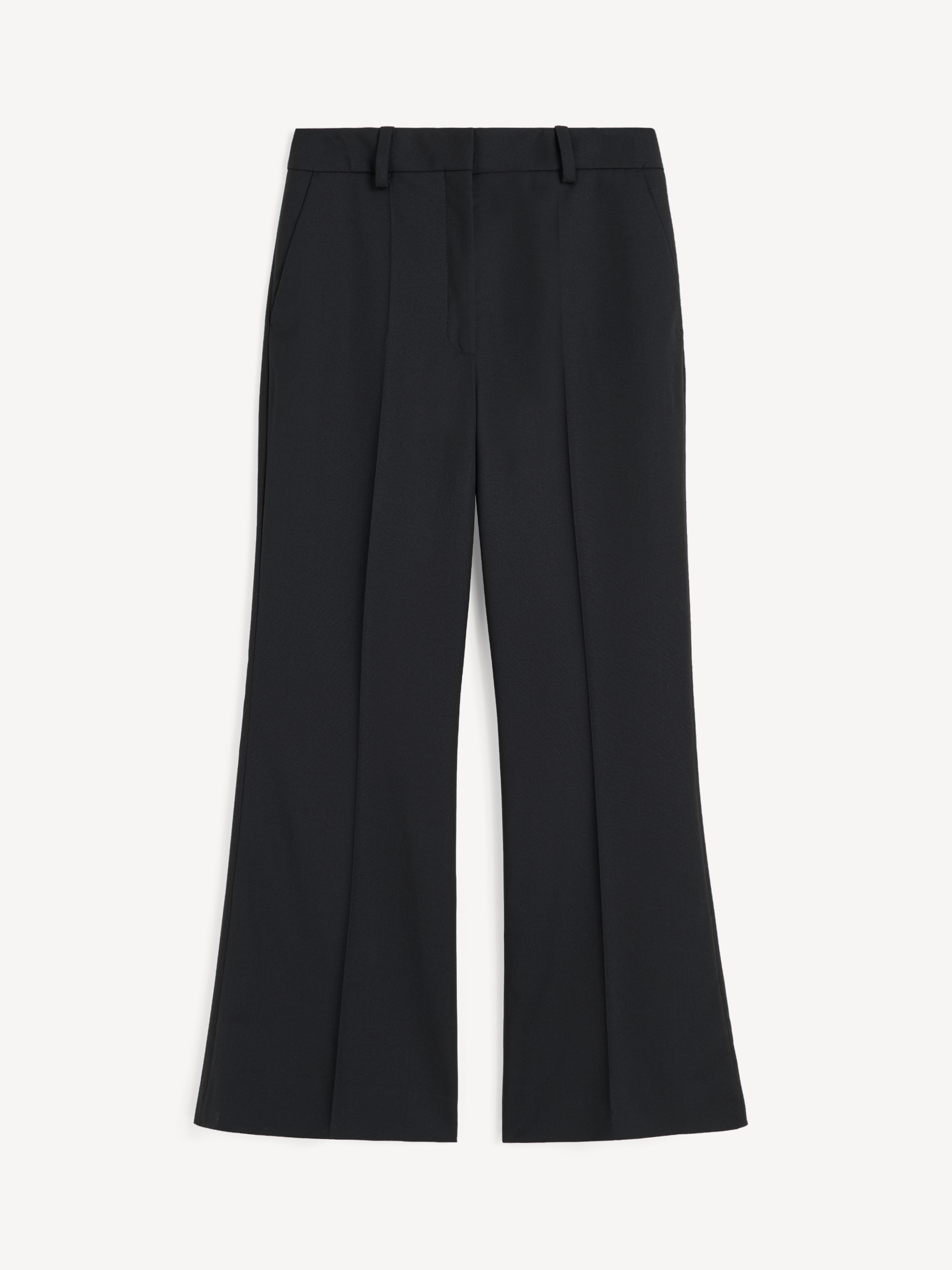 By Malene Birger Women's Black Rosemarie Flared Trousers Size 38