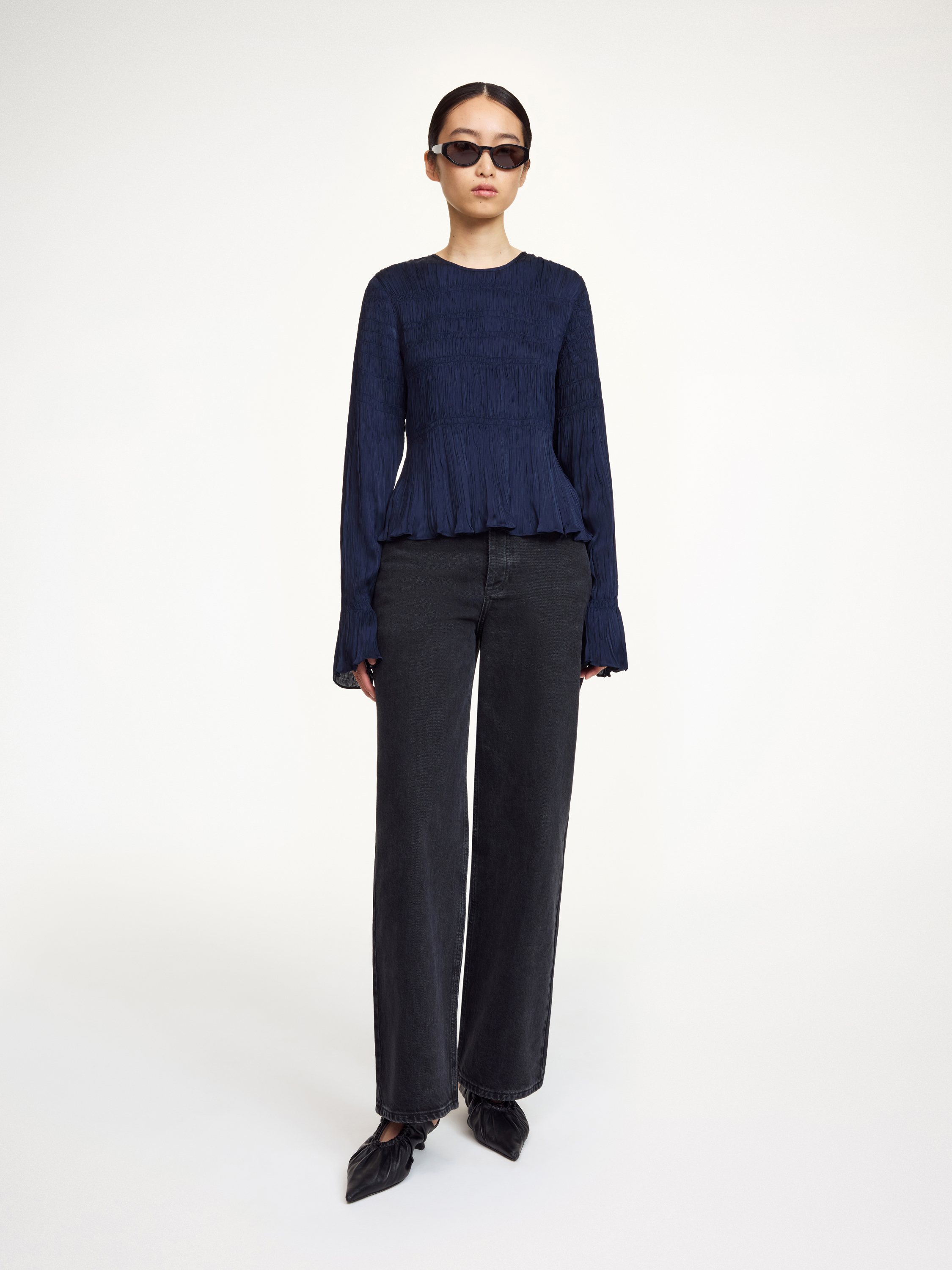 By Malene Birger Ovas Blouse In Black