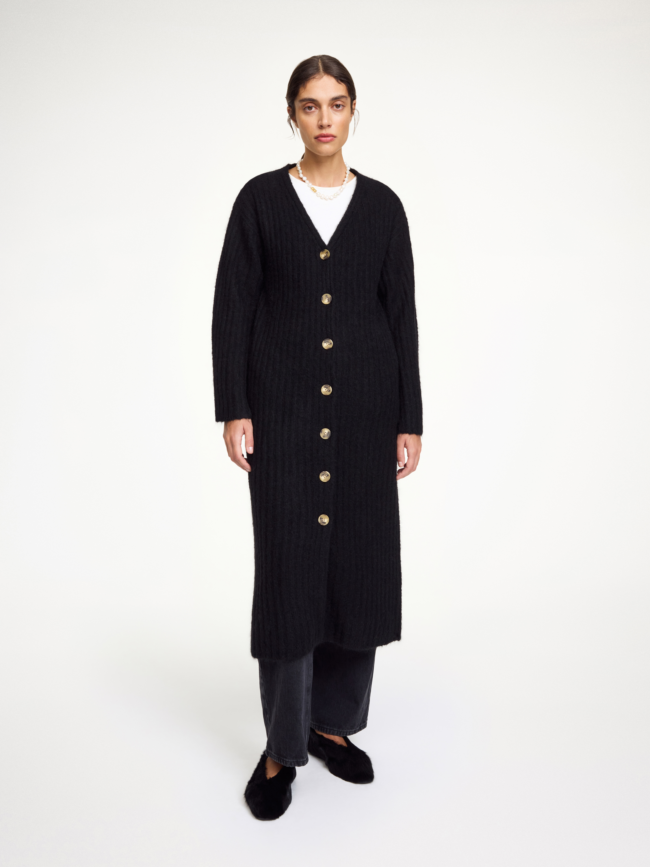 By Malene Birger Cimonello Maxi Cardigan In Black