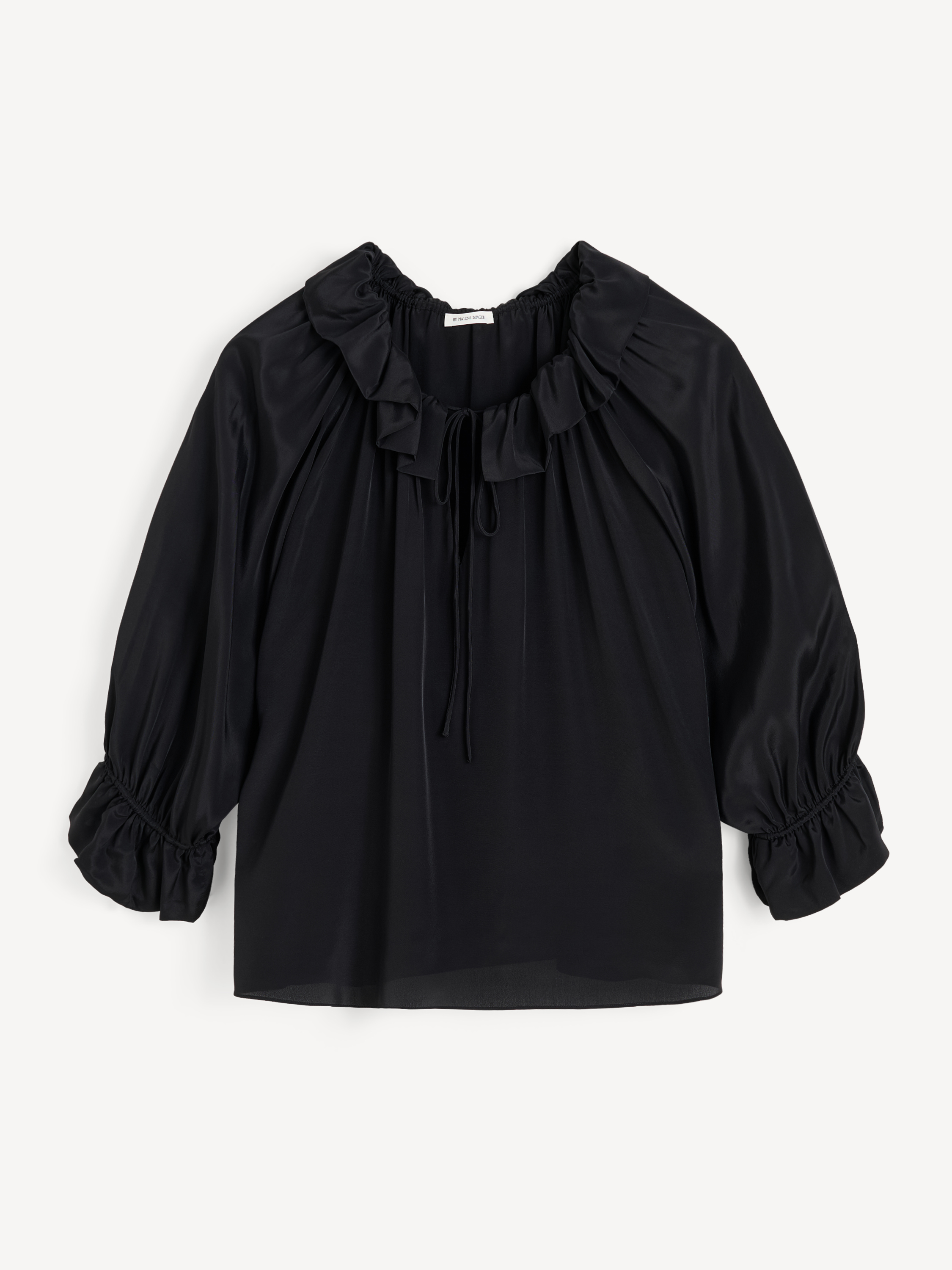 By Malene Birger Women's Black Dicte Blouse Size 42