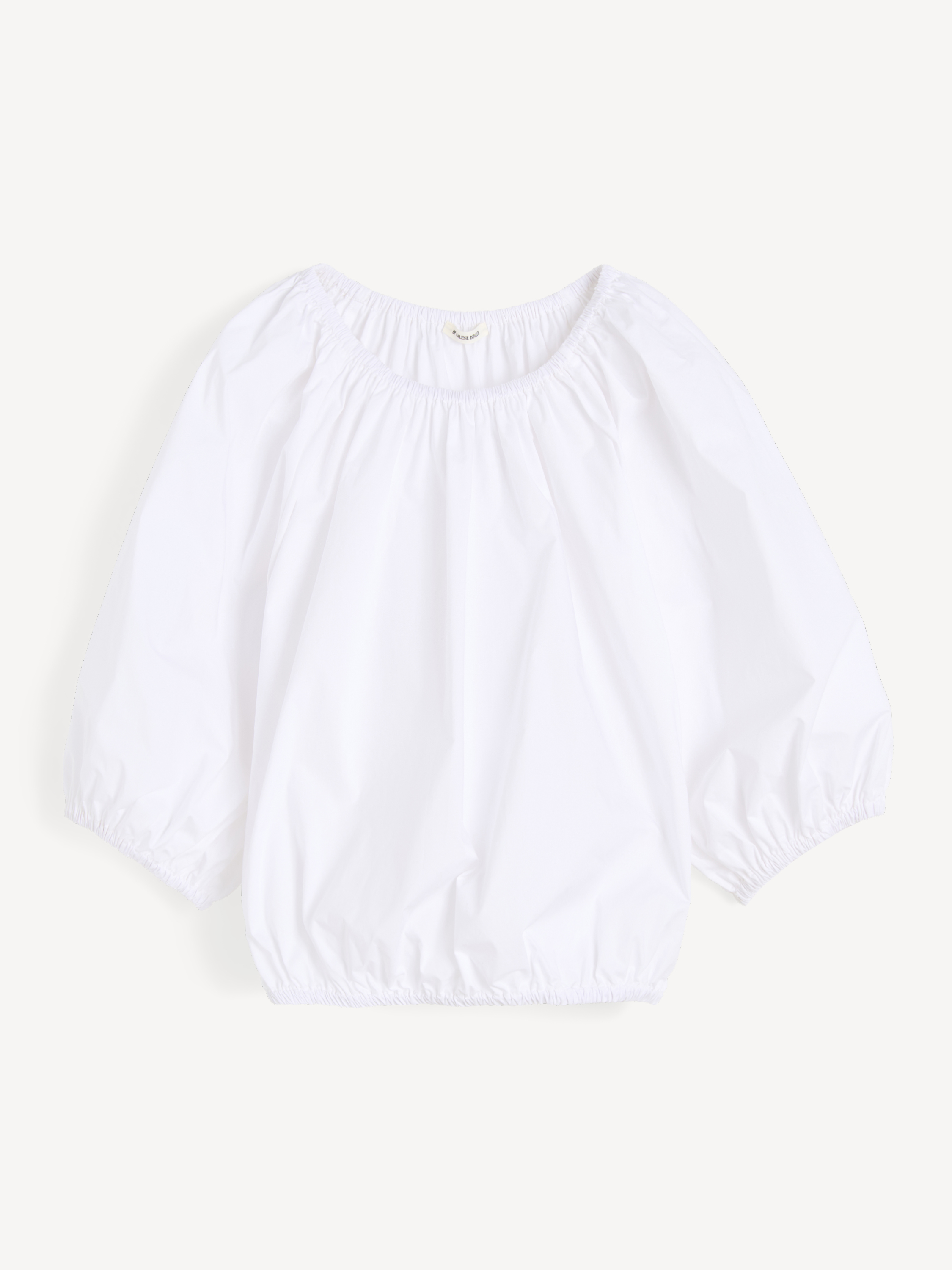 By Malene Birger Women's Pure White Lelow Organic Cotton Blouse Size 34