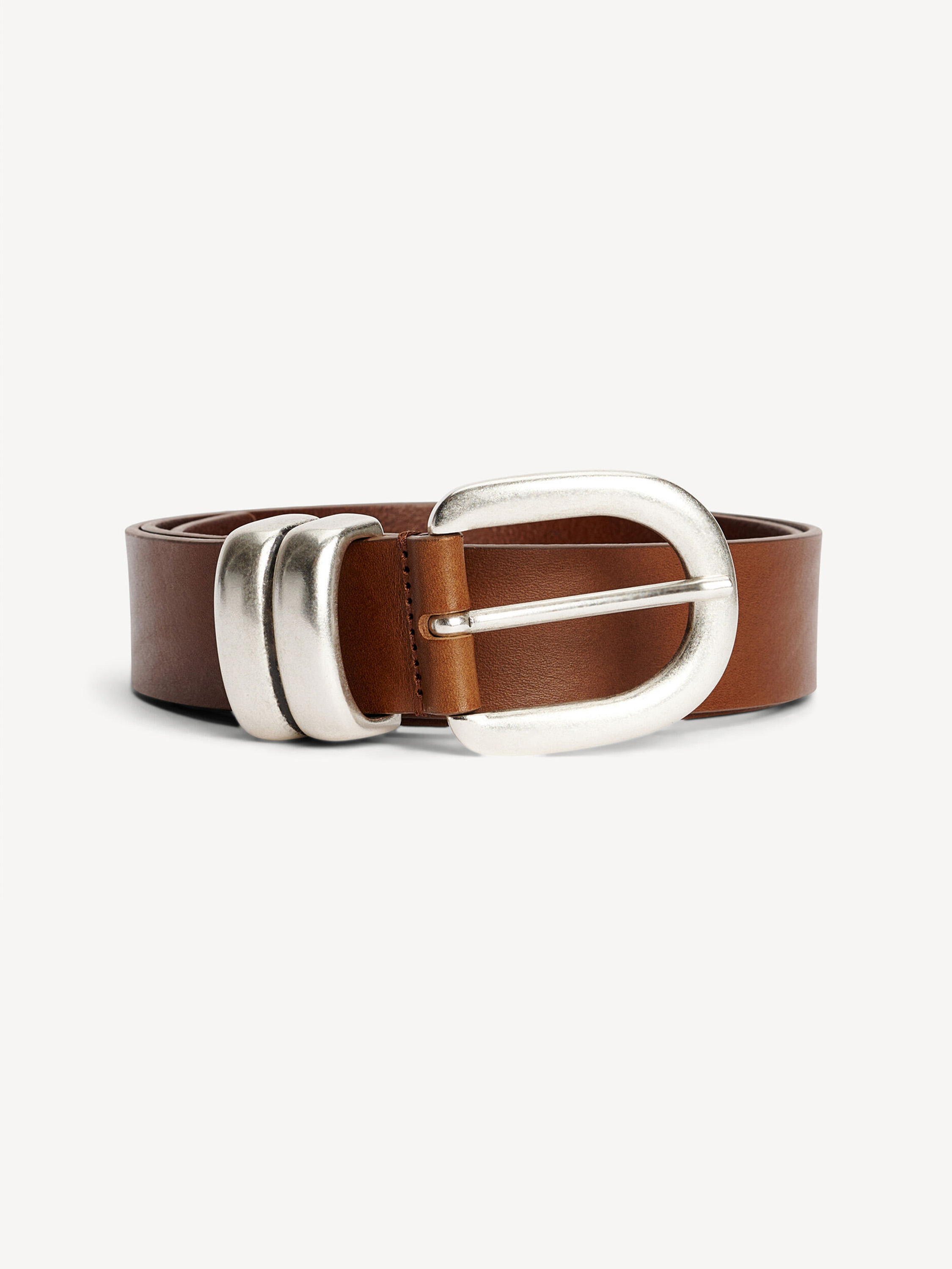 By Malene Birger Women's Dark Brown Zoira Leather Belt