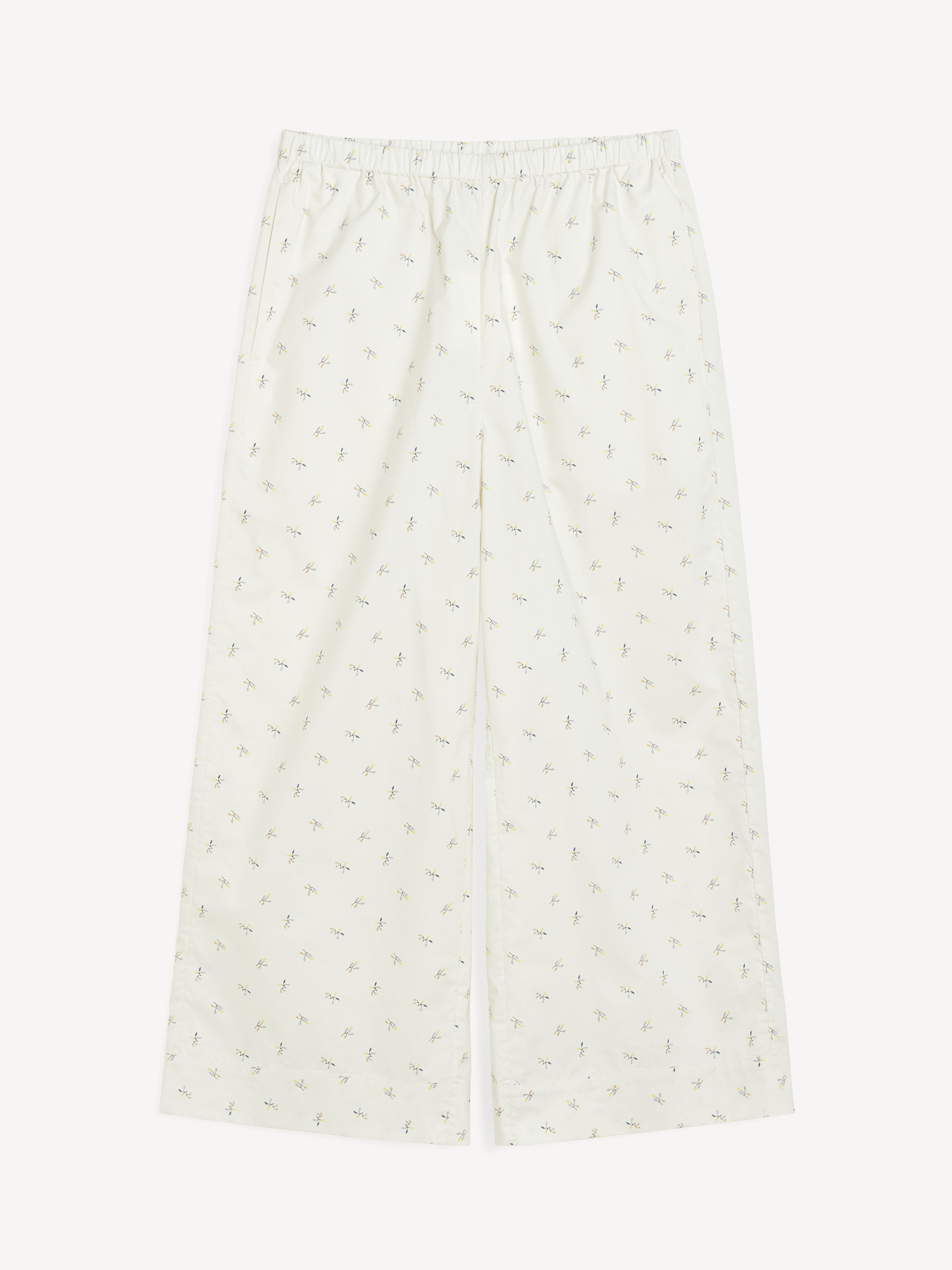 By Malene Birger Mirabello Organic Cotton Trousers In Mini Flower Print