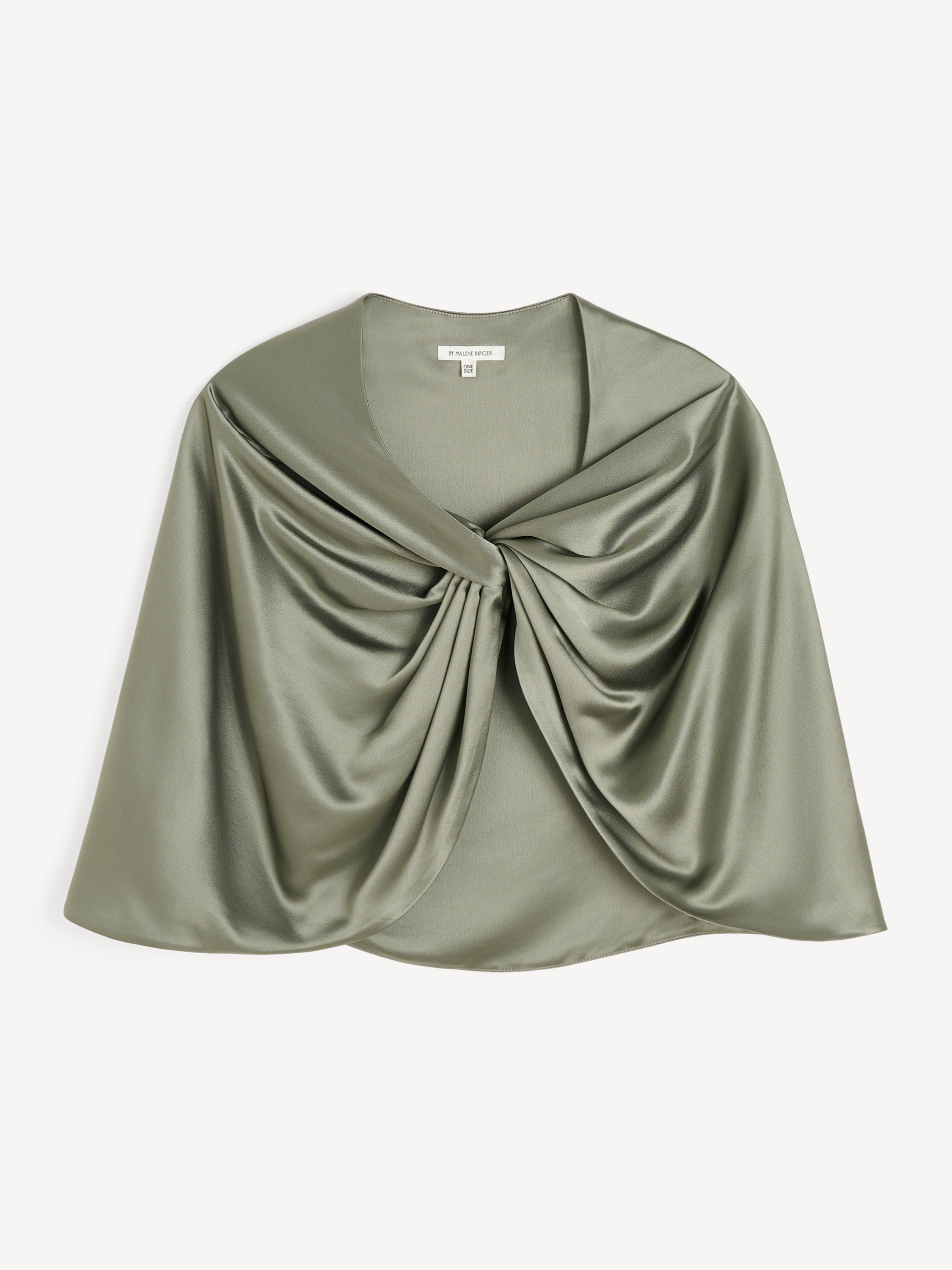 By Malene Birger Kvinno Deep Lichen Green Pinlos Cape
