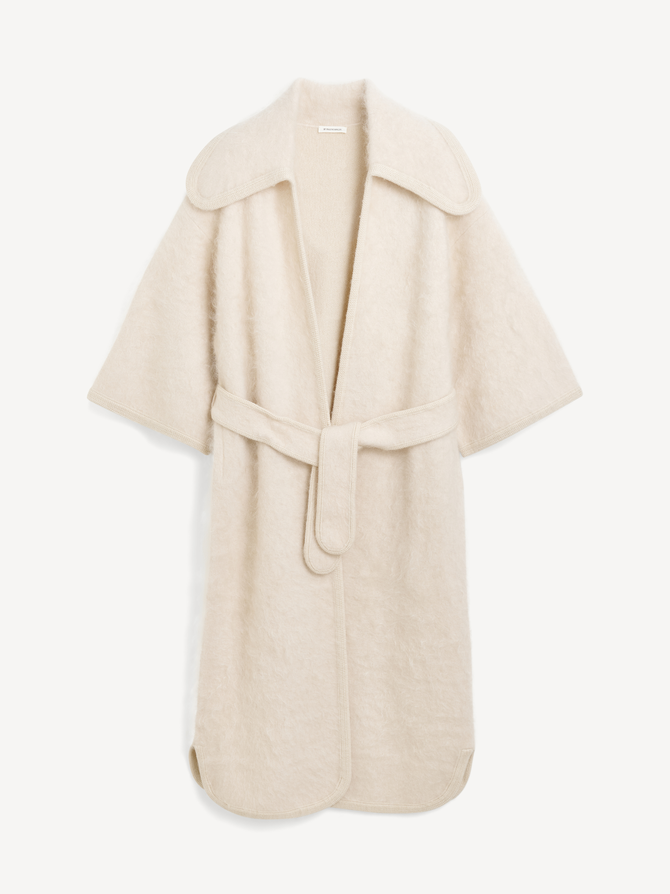 Shop By Malene Birger Mirano Coat In Oyster Gray