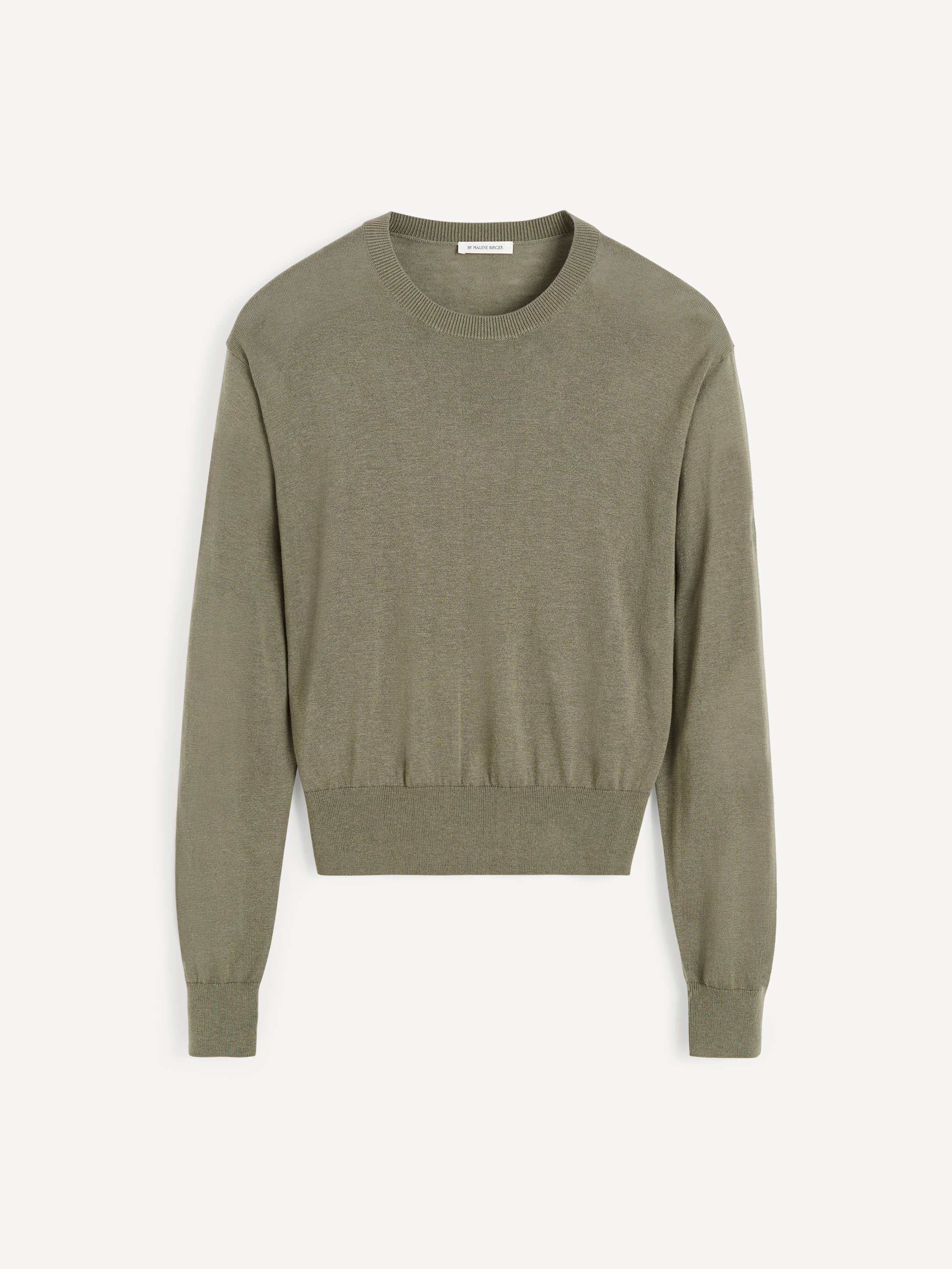 By Malene Birger Women's Deep Lichen Green Mantea Sweater Small