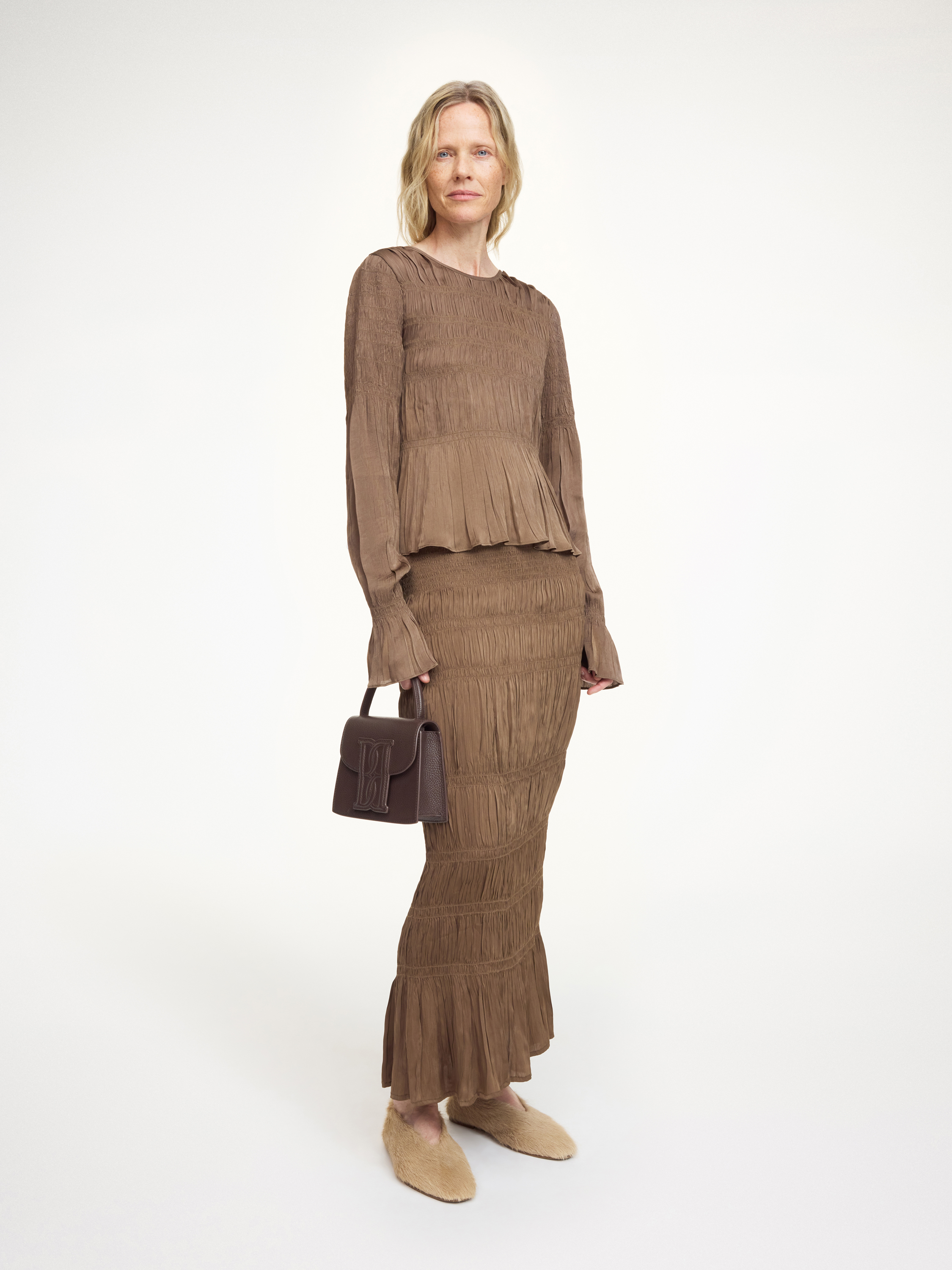 By Malene Birger Ovas Blouse In Brown