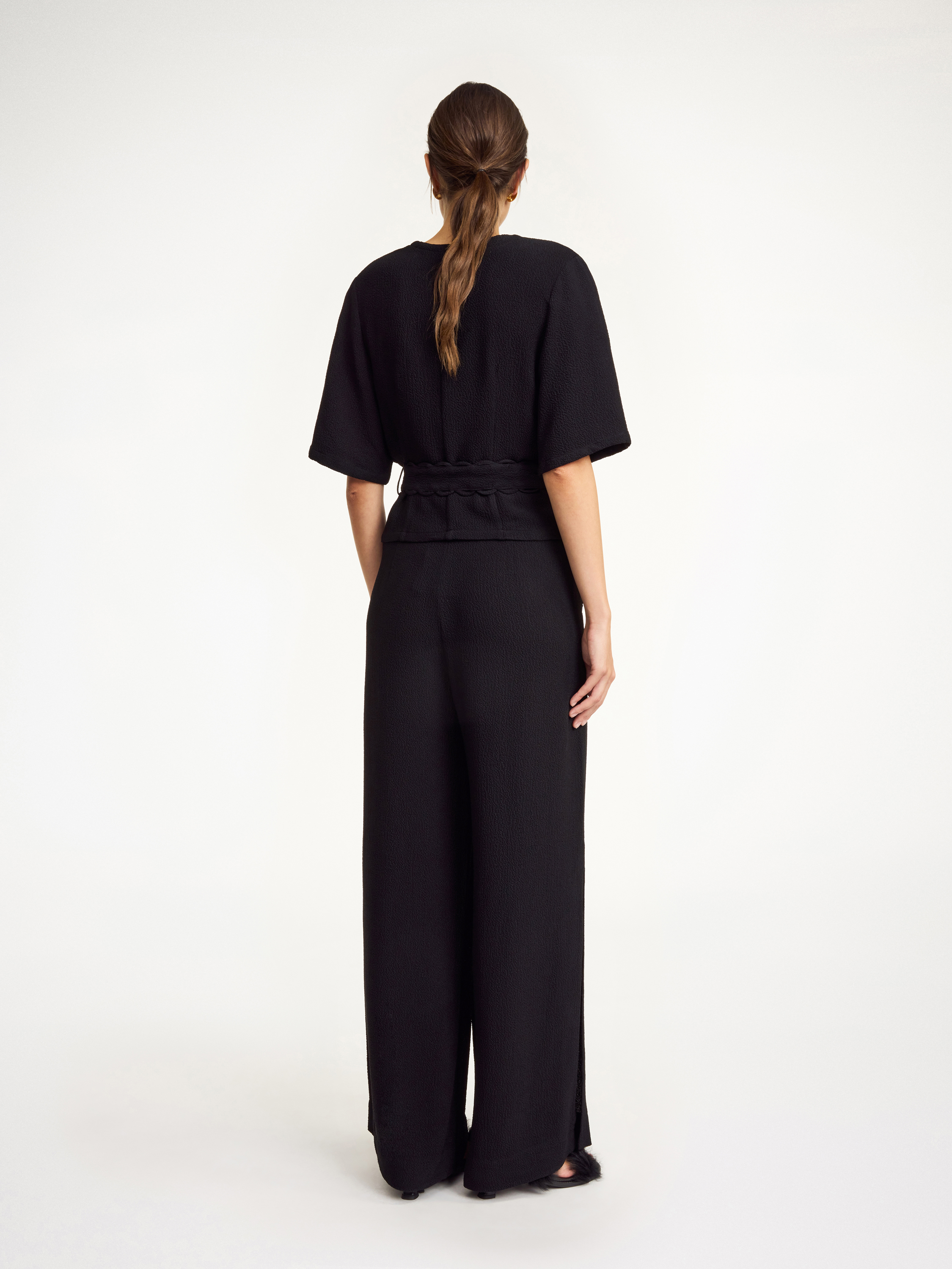 Shop By Malene Birger Ullas Blouse In Black