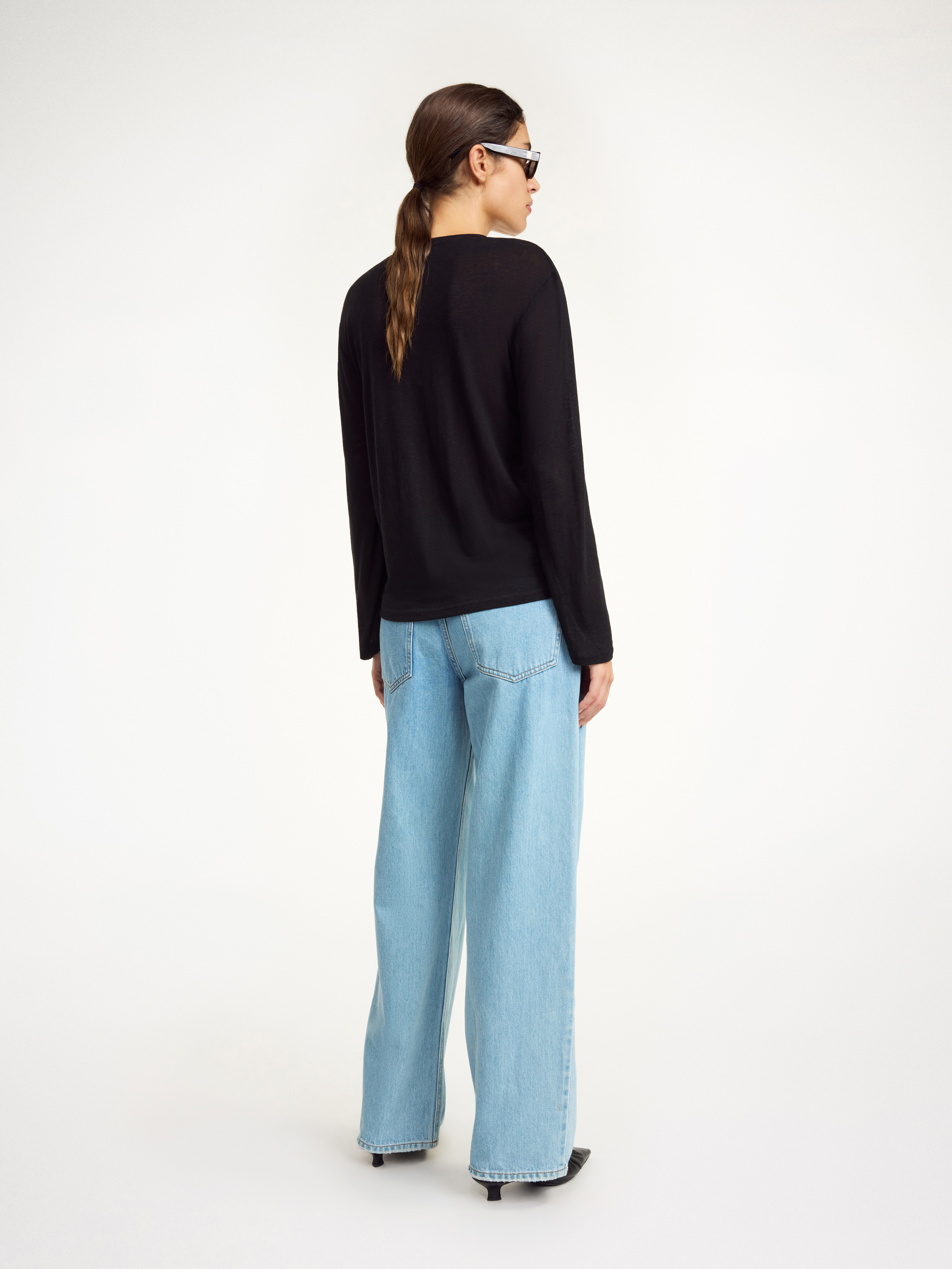 By Malene Birger Amalou Top In Black