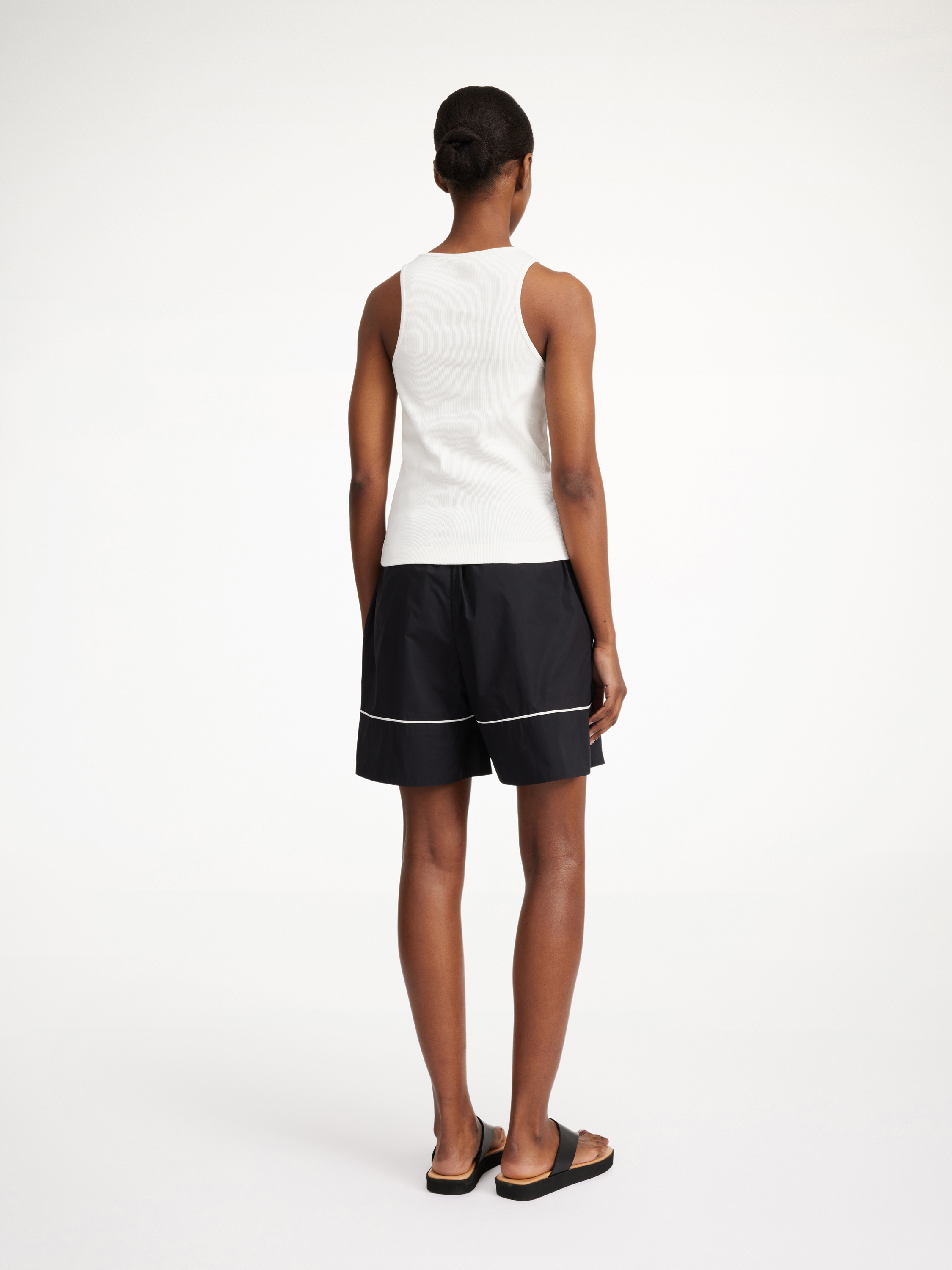 By Malene Birger Amanias Tank Top In Soft White