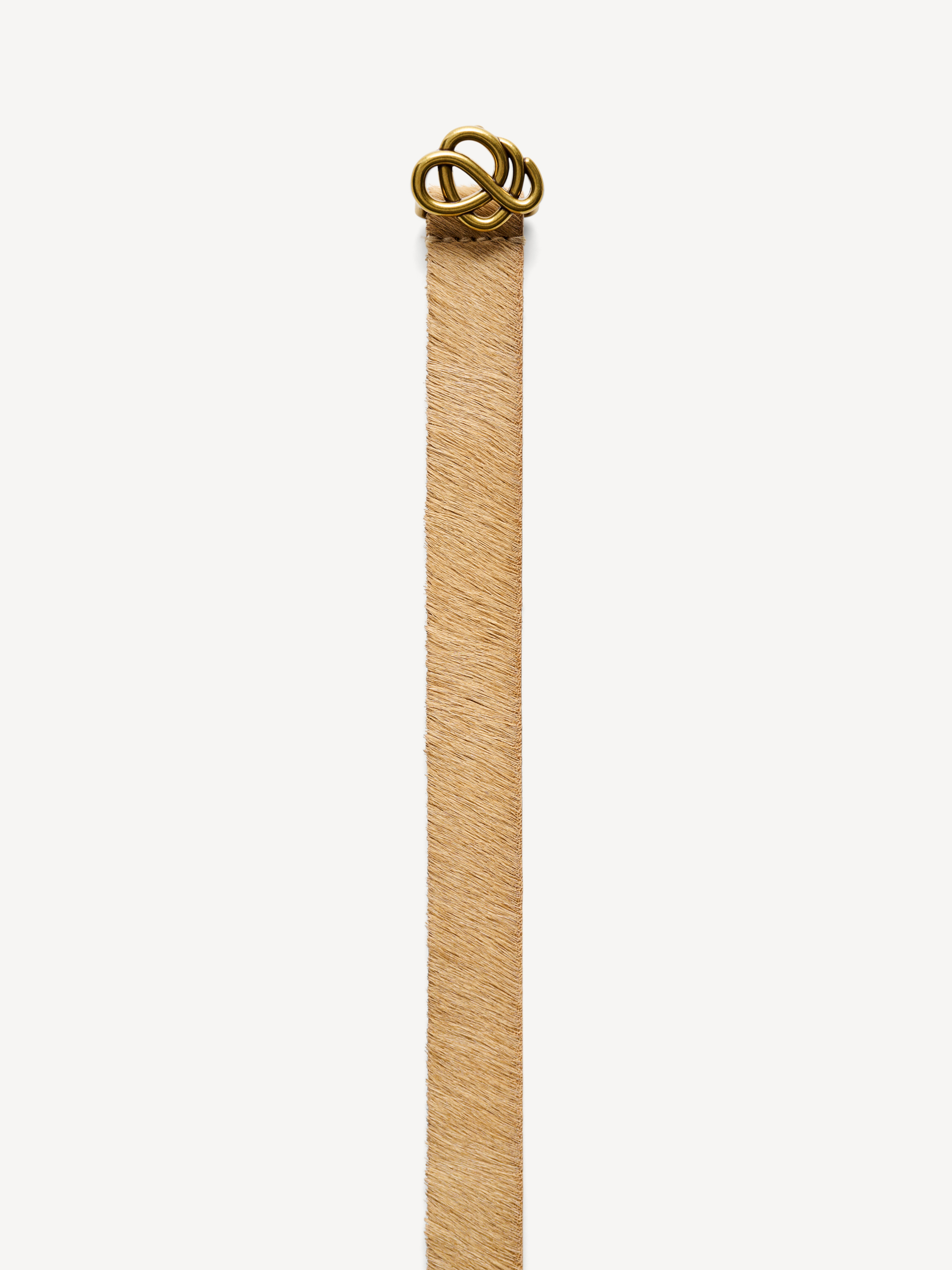 By Malene Birger Ouma Leather Belt In Brown