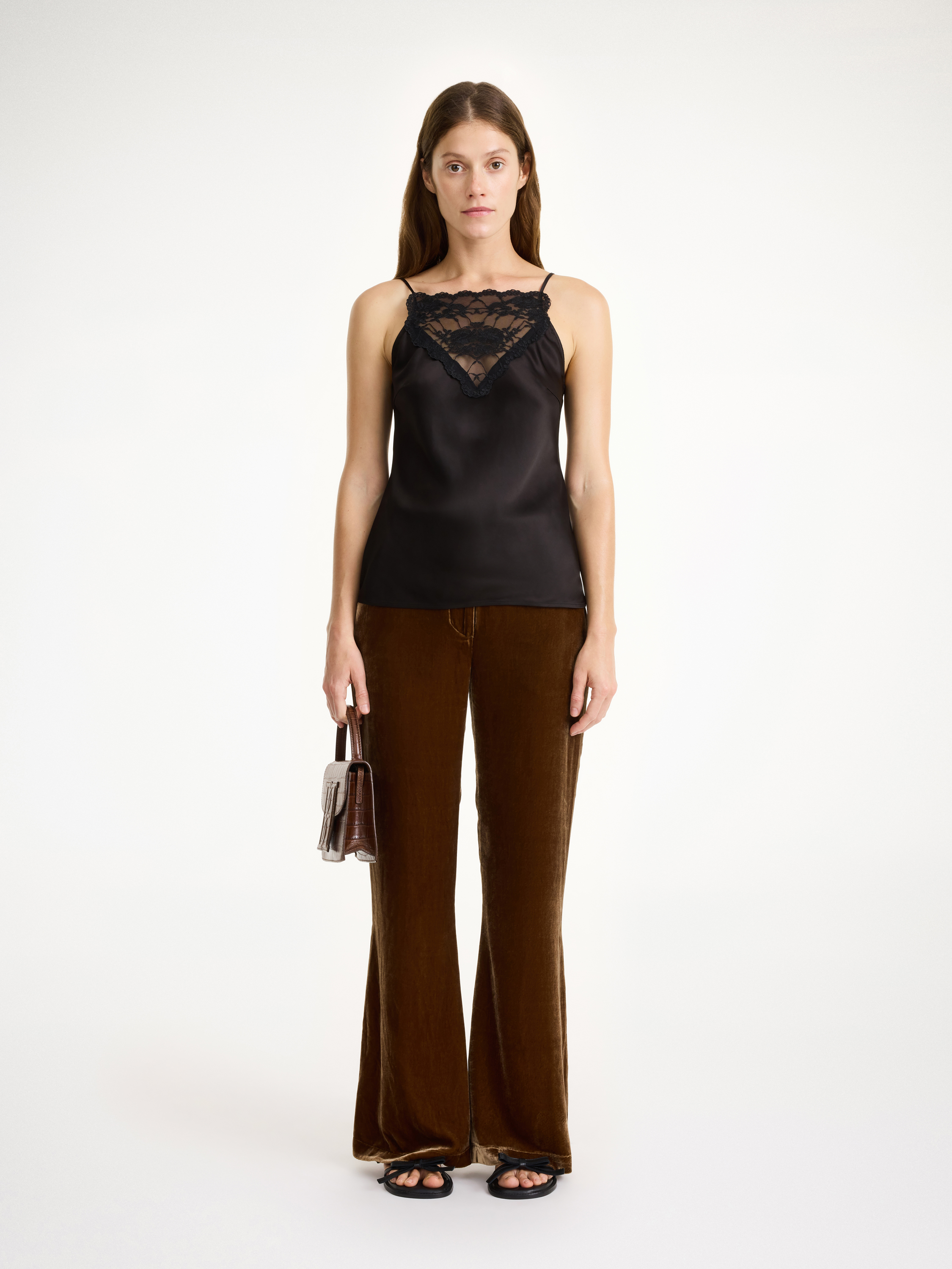 By Malene Birger Amores High-waist Trousers In Bison