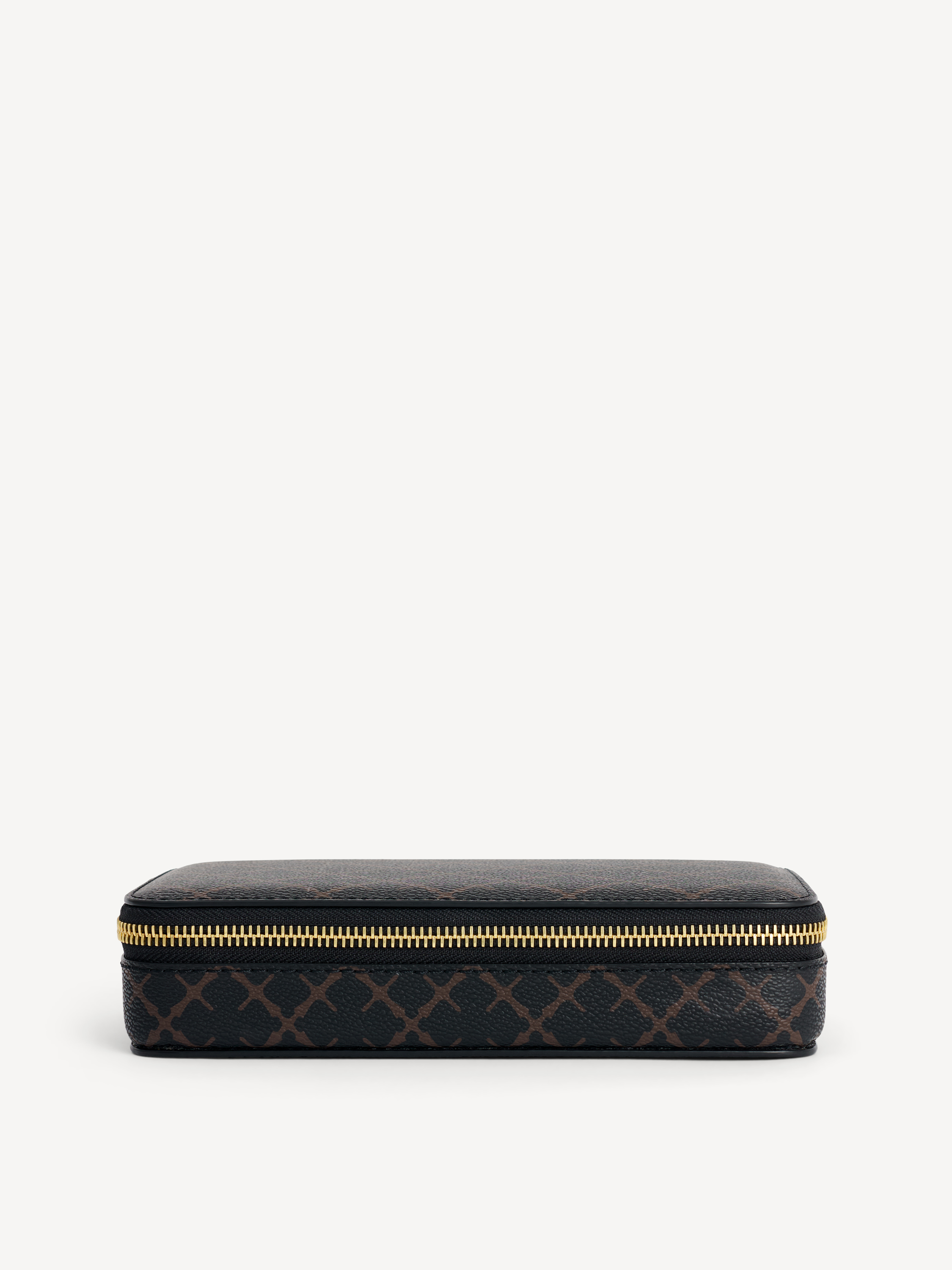 By Malene Birger Bae Cher Jewellery Case In Dark Chokolate