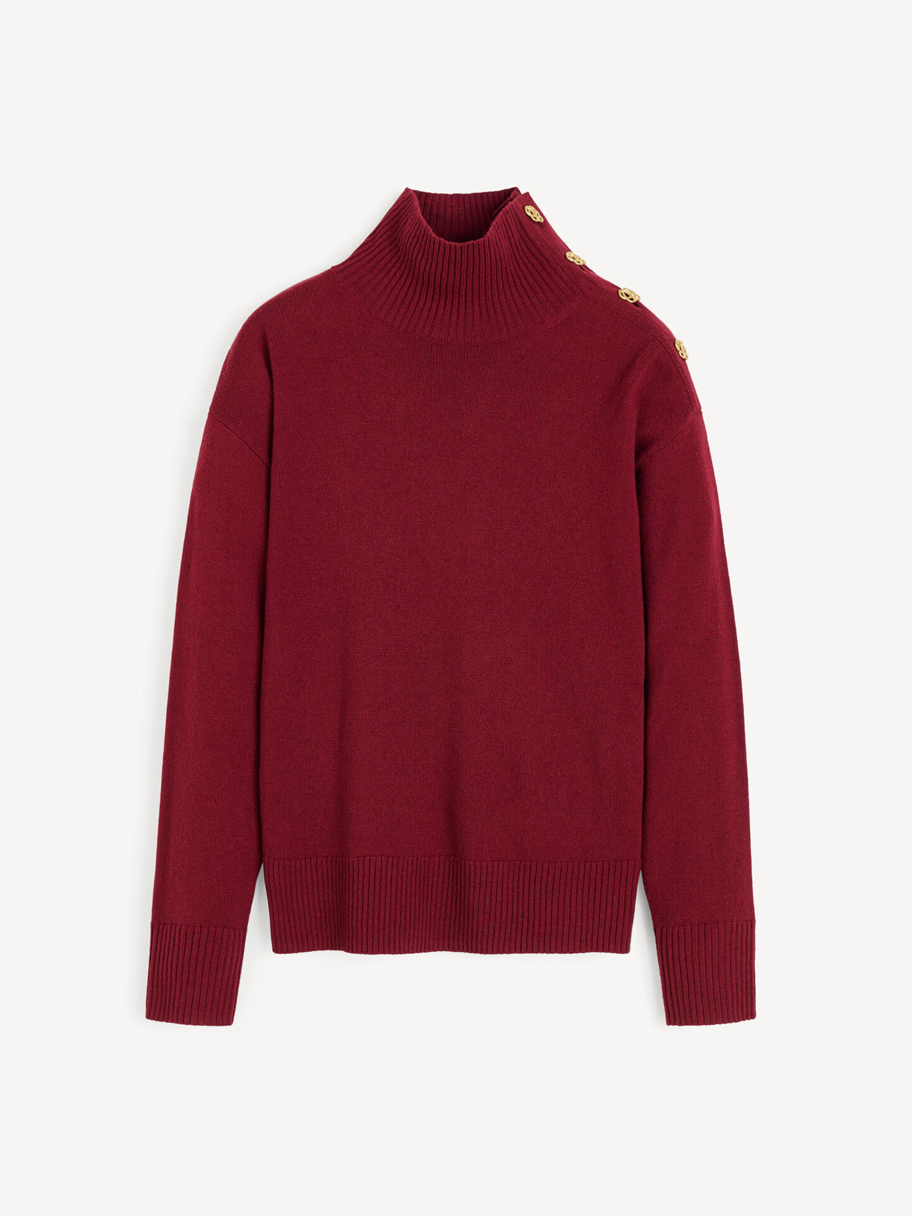 By Malene Birger Women's Cabernet Vanille Wool Sweater Large