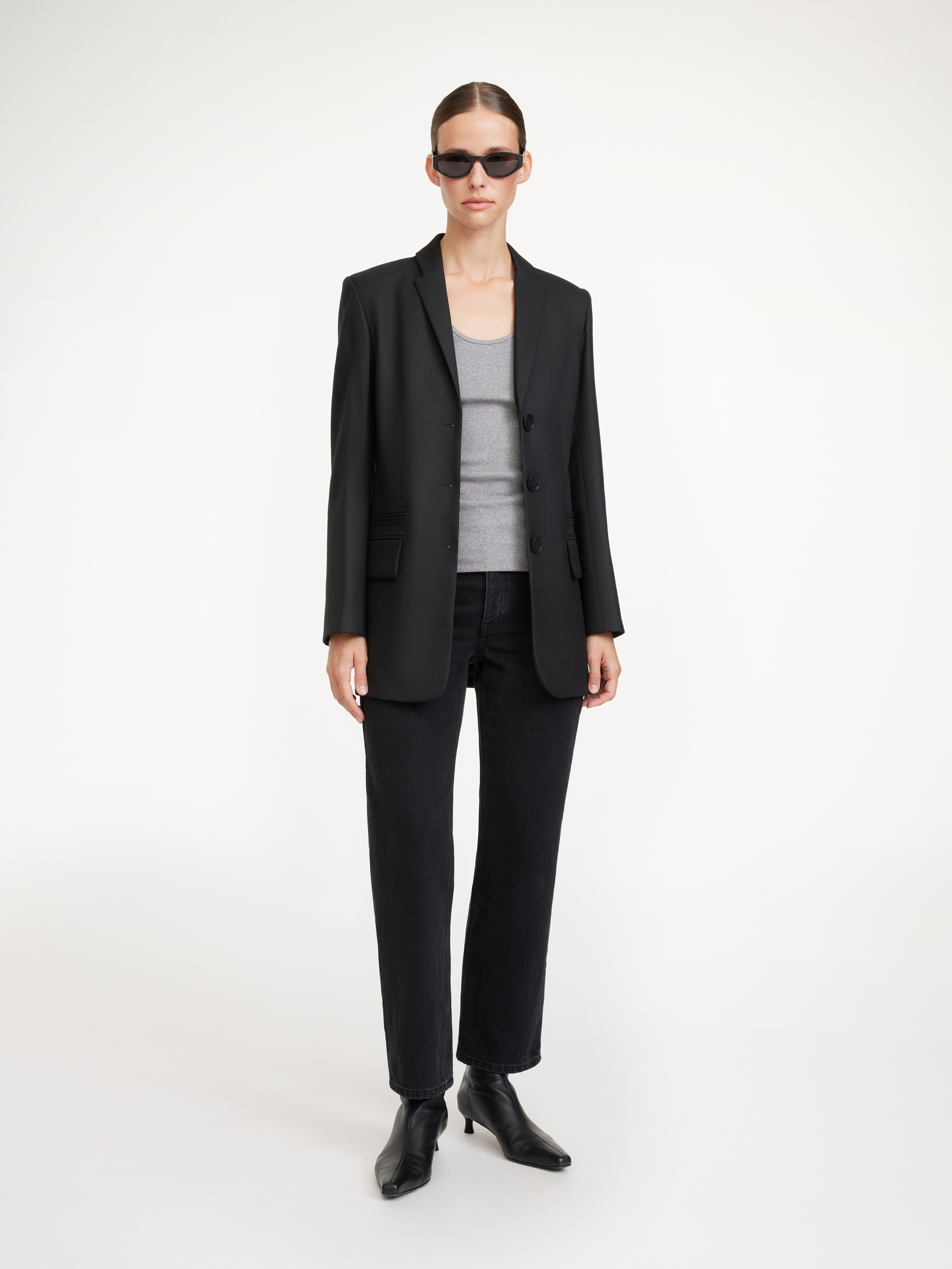 By Malene Birger Porter Blazer In Black