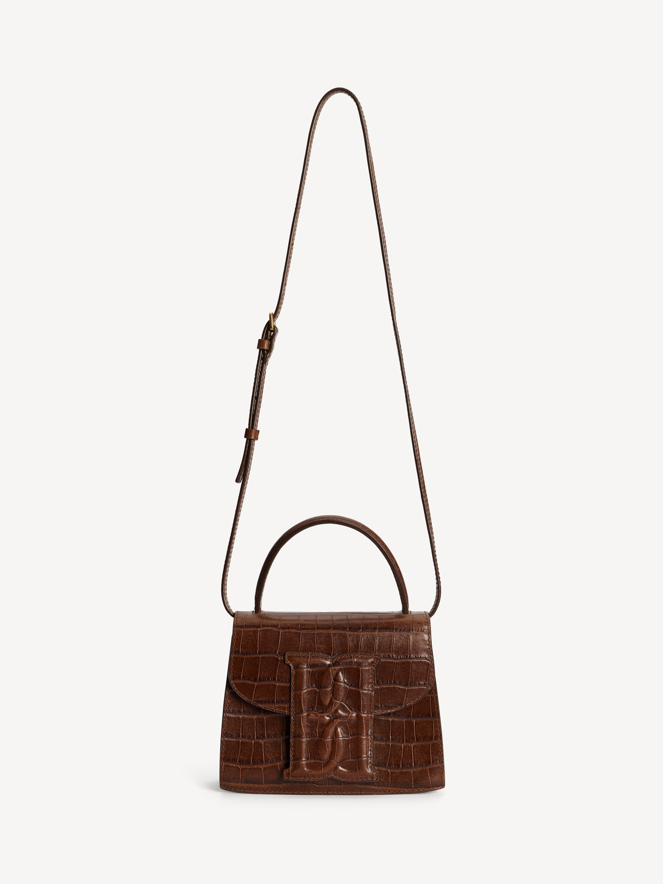 By Malene Birger Ramil Leather Shoulder Bag In Bison