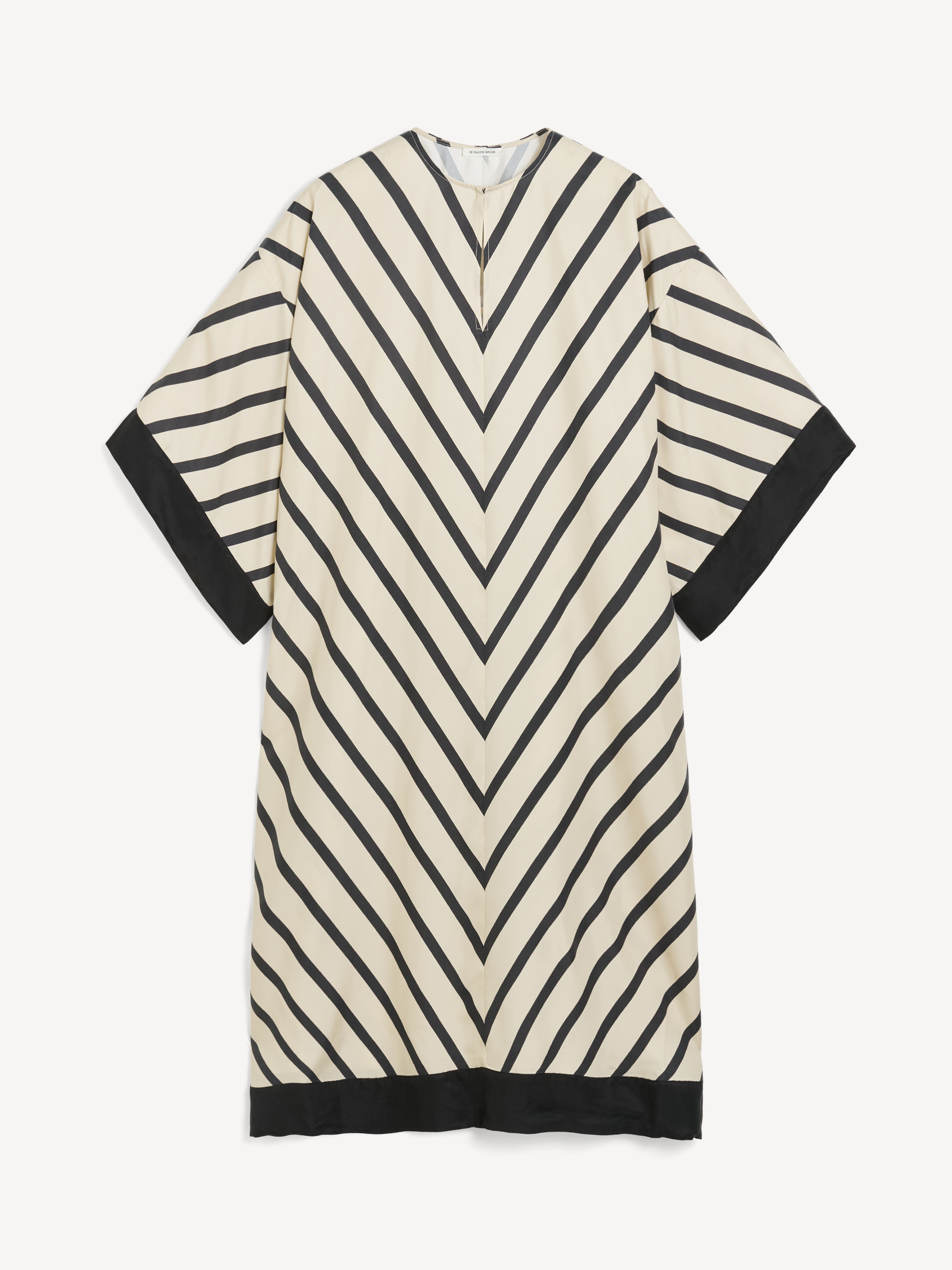 By Malene Birger Cicine Maxi Dress In Diagonal Stripe