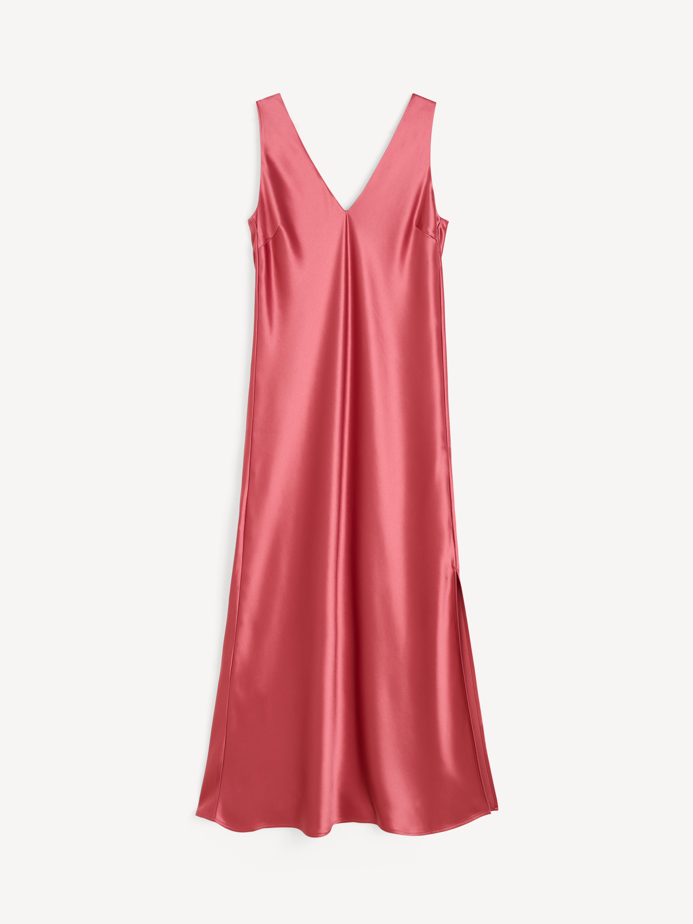 By Malene Birger Kvinders Baroque Rose Levita Satin Maxikjole Størrelse 32