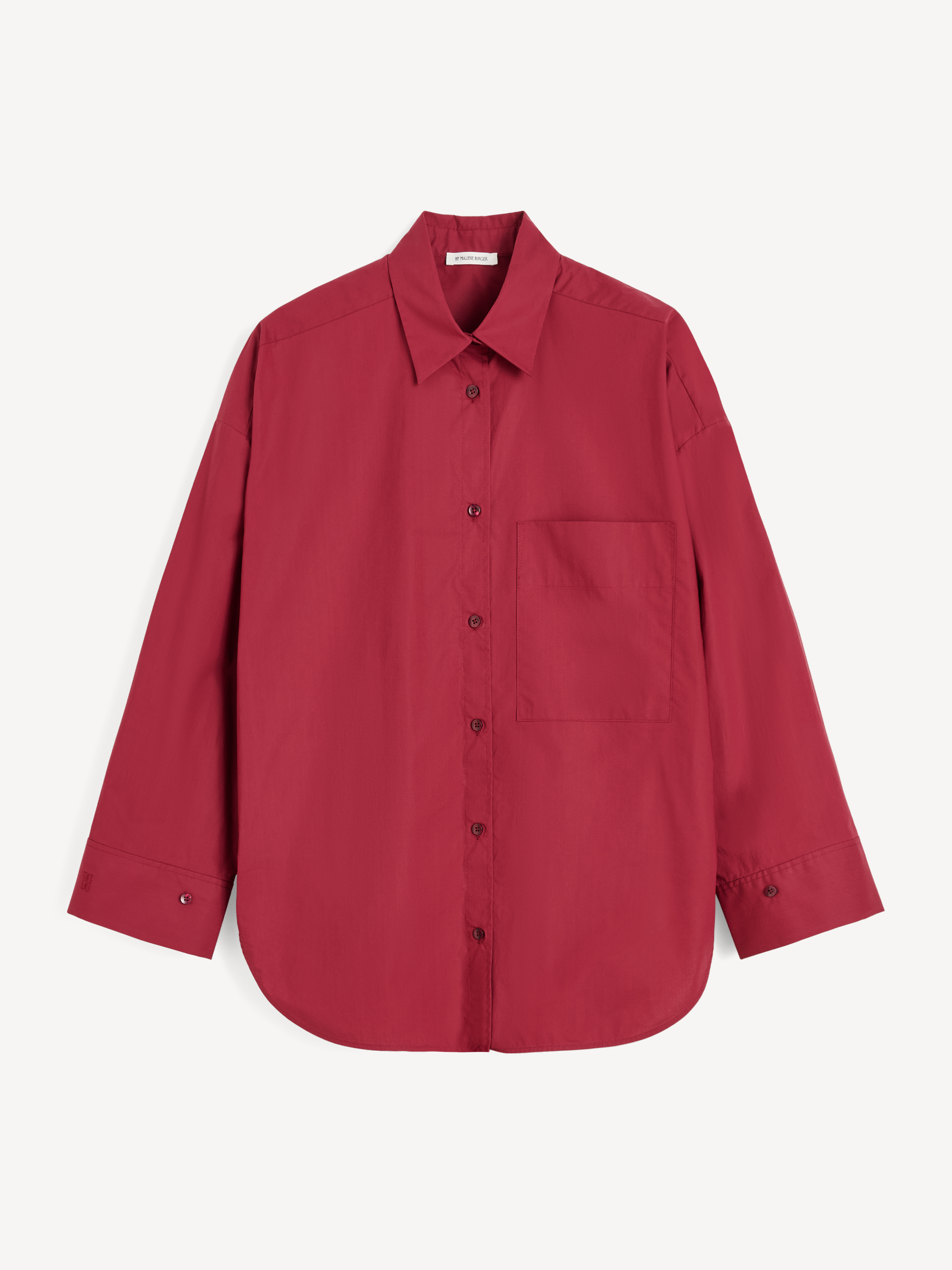 By Malene Birger Women's Cabernet Derris Organic Cotton Shirt Size 38