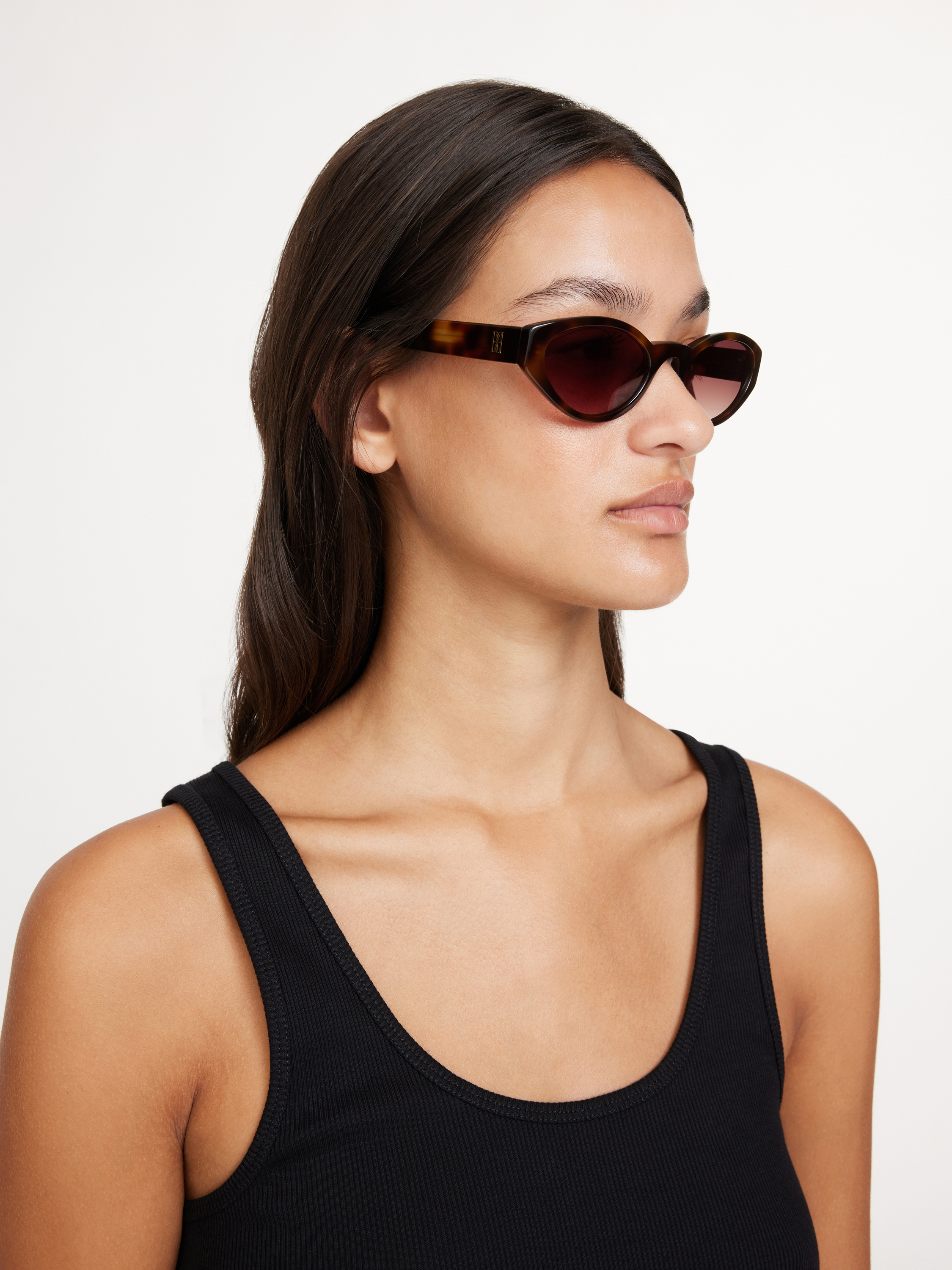 By Malene Birger Oval-frame Sunglasses In Tortoise