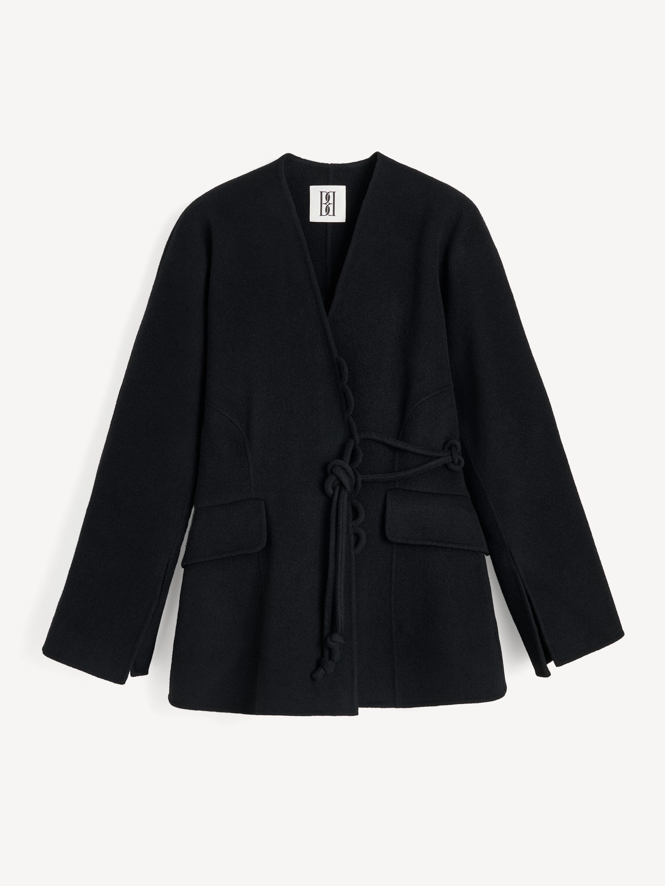 By Malene Birger Women's Black Lalou Wool Blazer Size 42