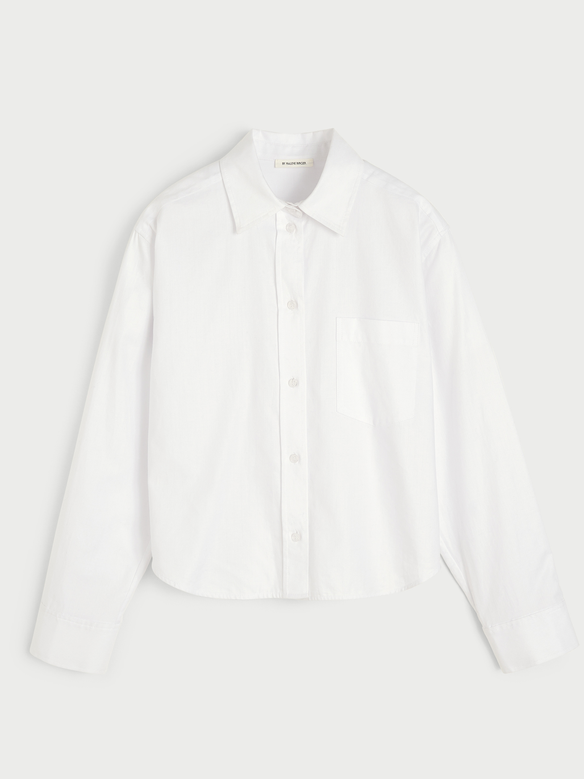 Audrey Cropped Organic Cotton Shirt
