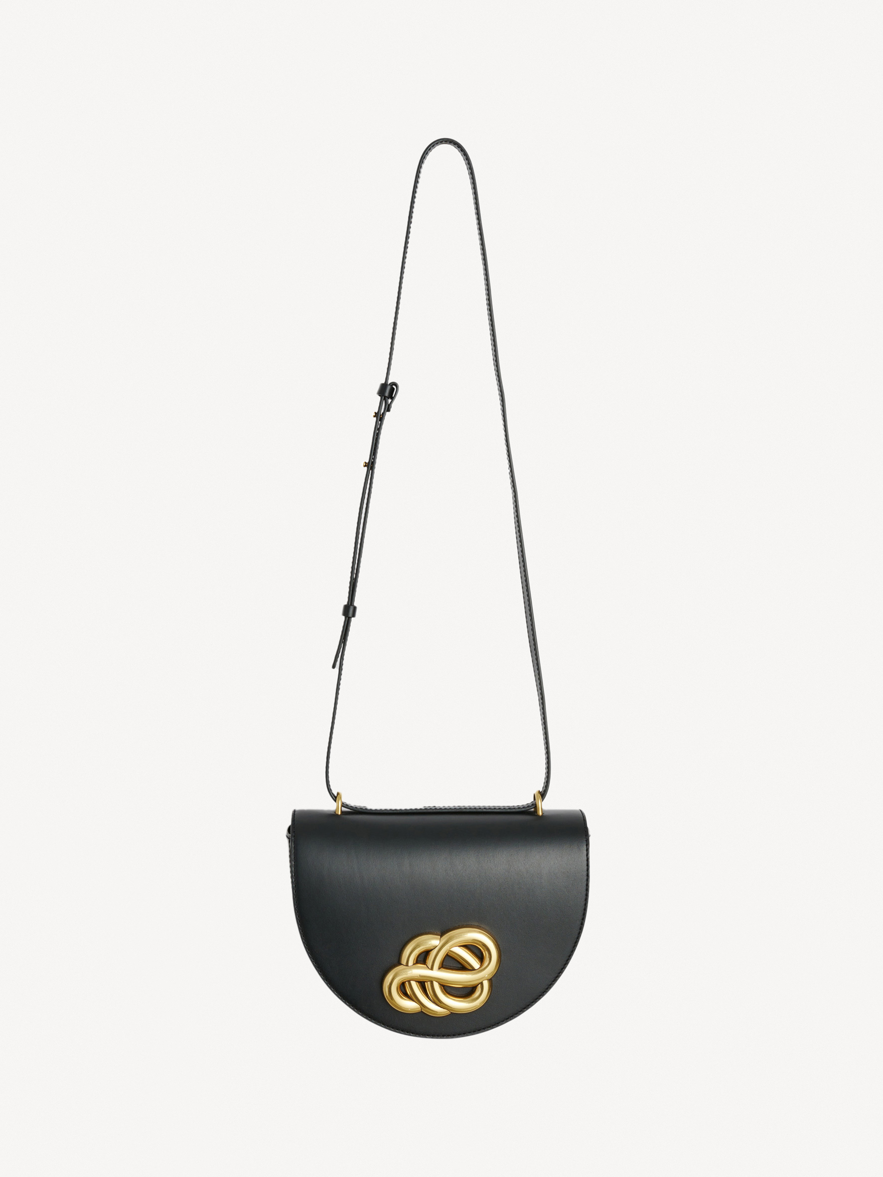 By Malene Birger Women's Black Cebella Leather Shoulder Bag