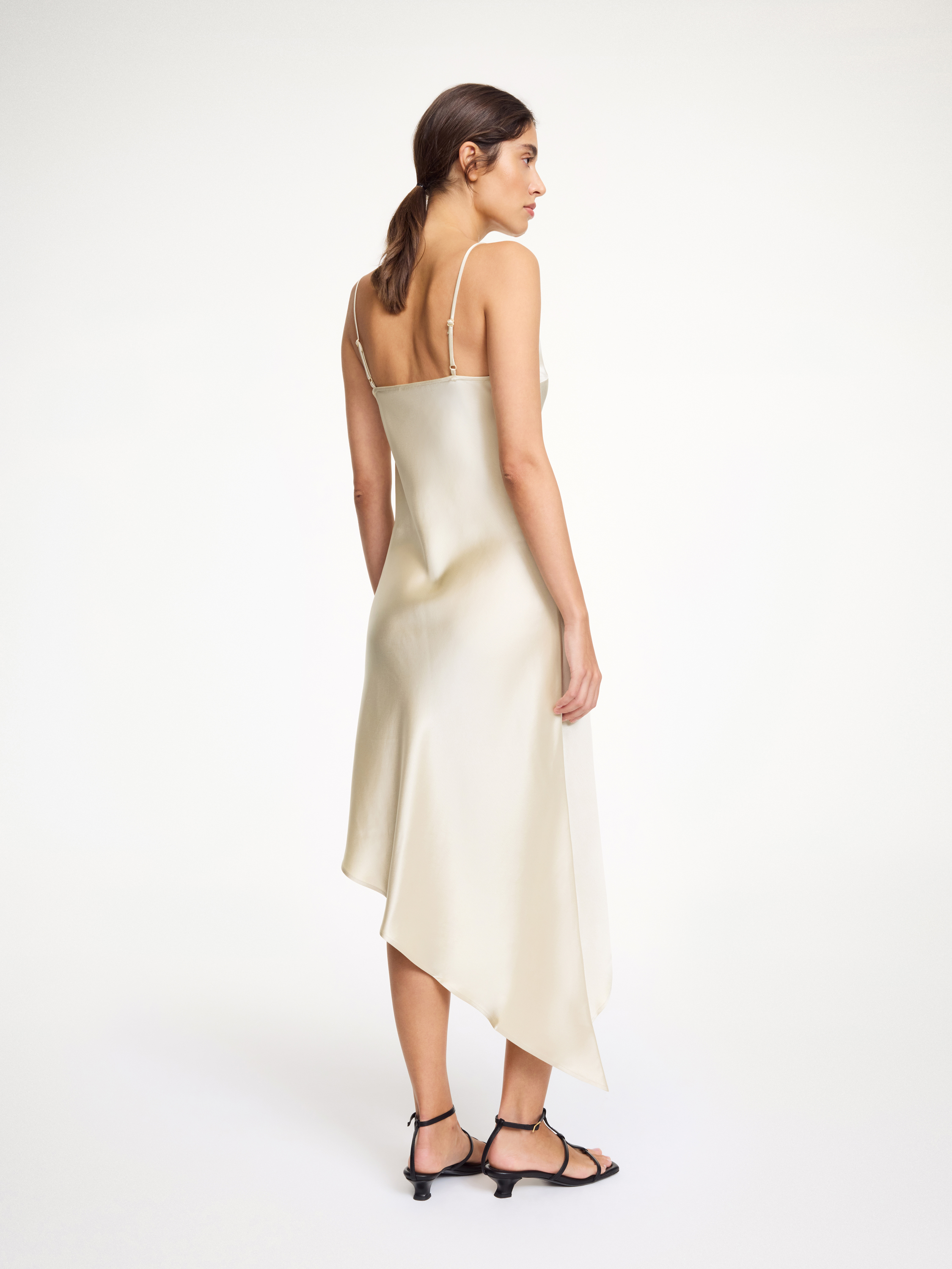 By Malene Birger Leviana Maxi Dress In Oyster Gray