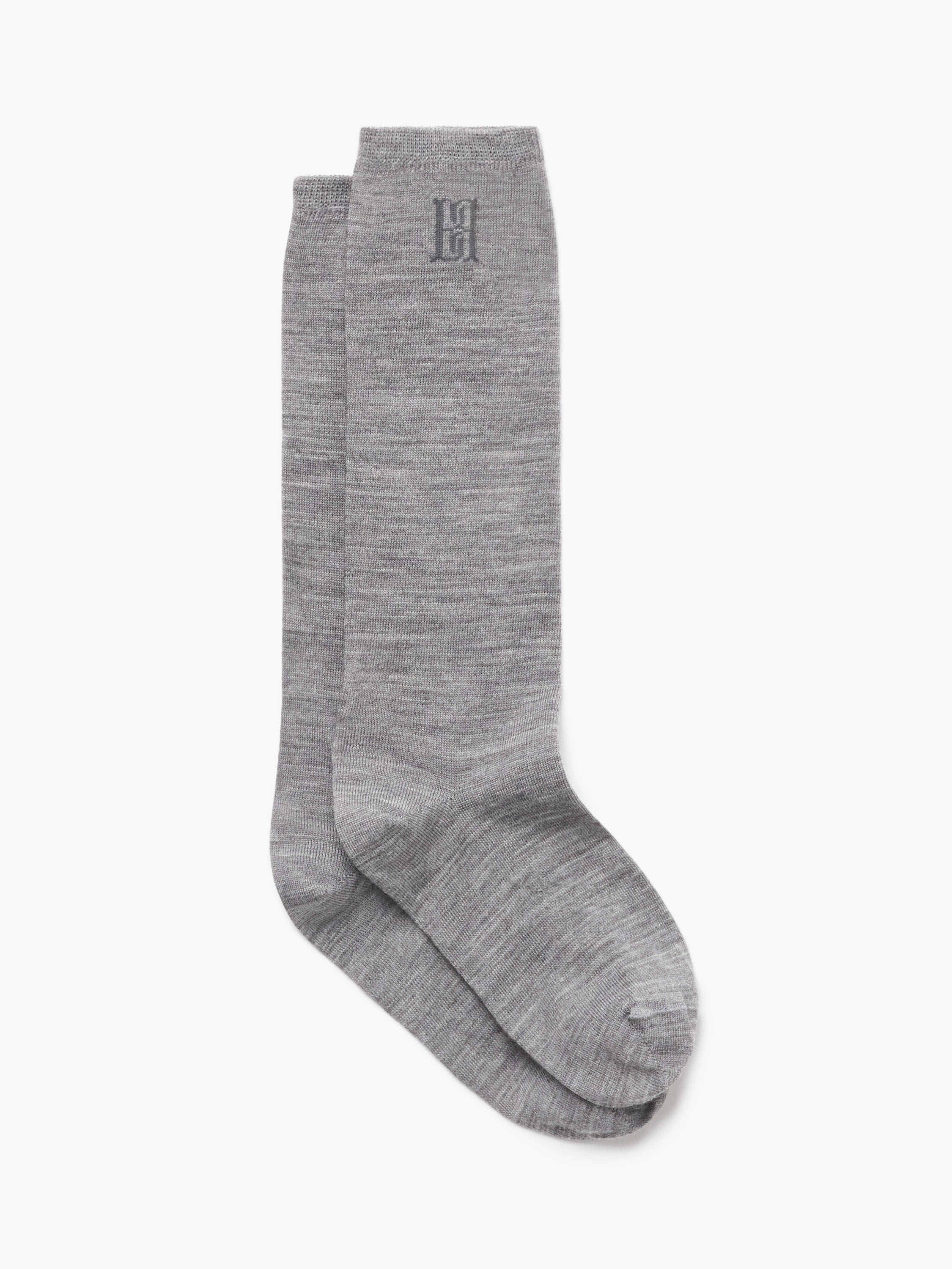 By Malene Birger Leiann Socks In Grey Melange