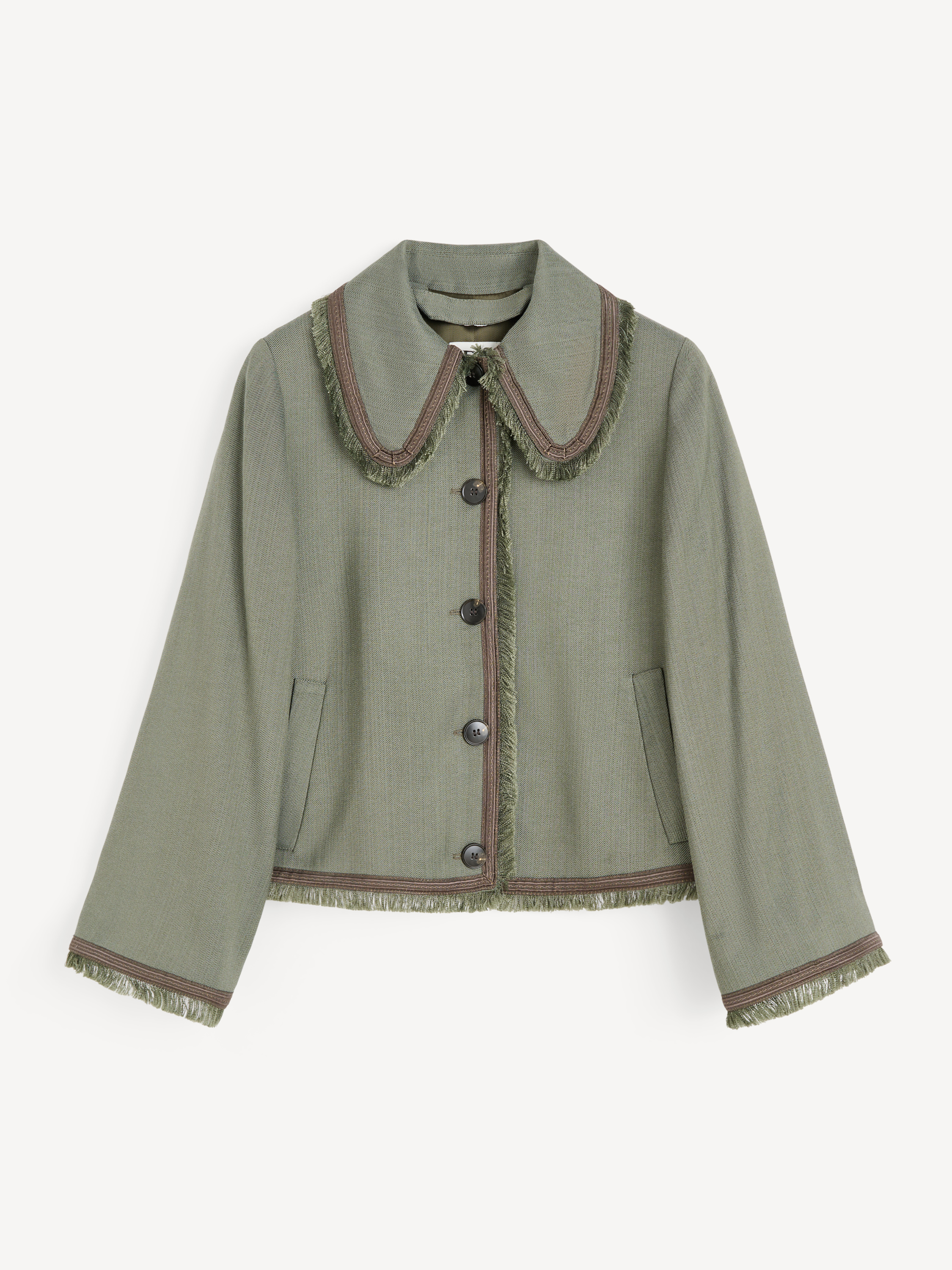 By Malene Birger Women's Deep Lichen Green Wellon Jacket Size 36