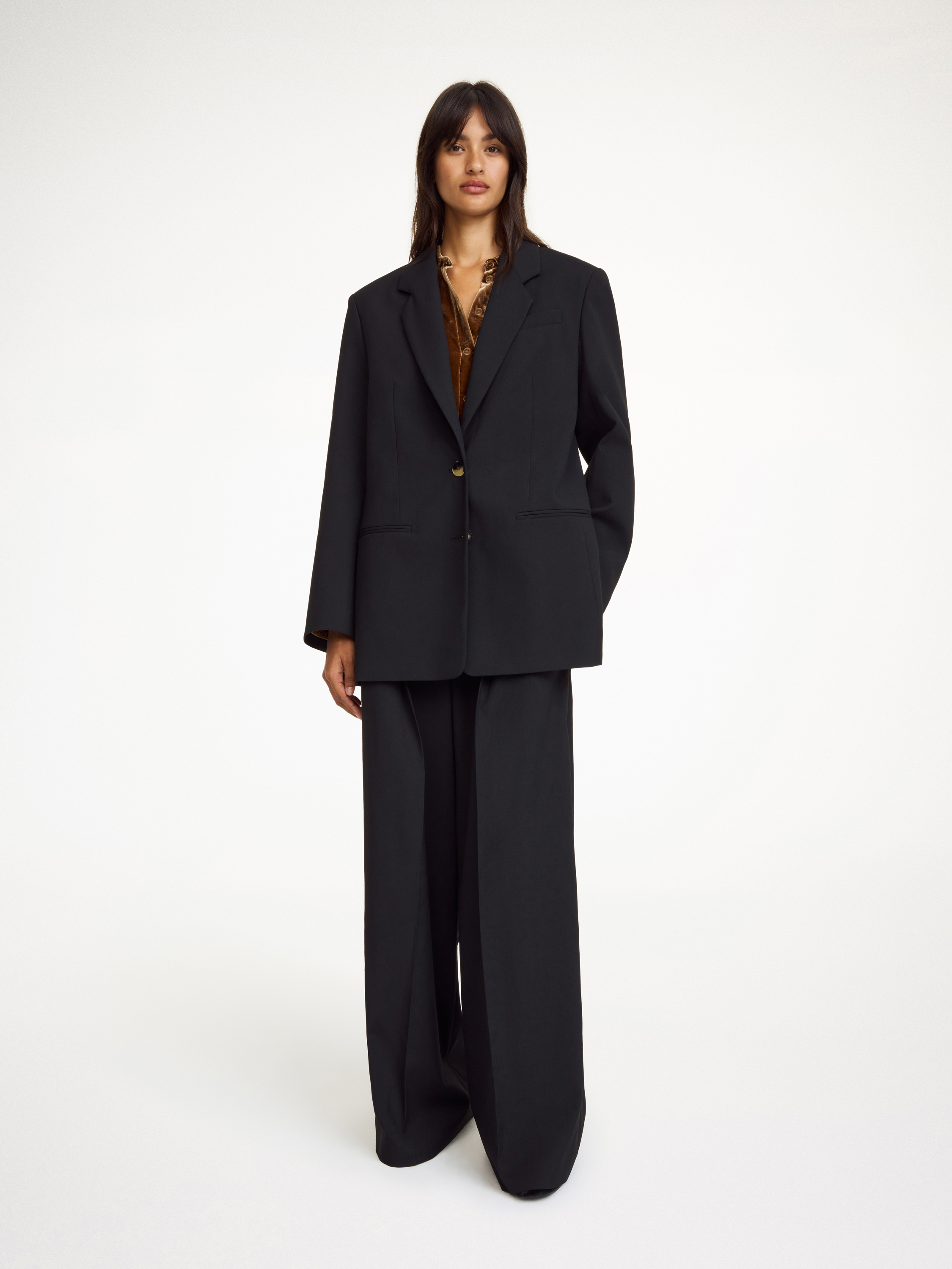 By Malene Birger Ophie Single-breasted Blazer In Black