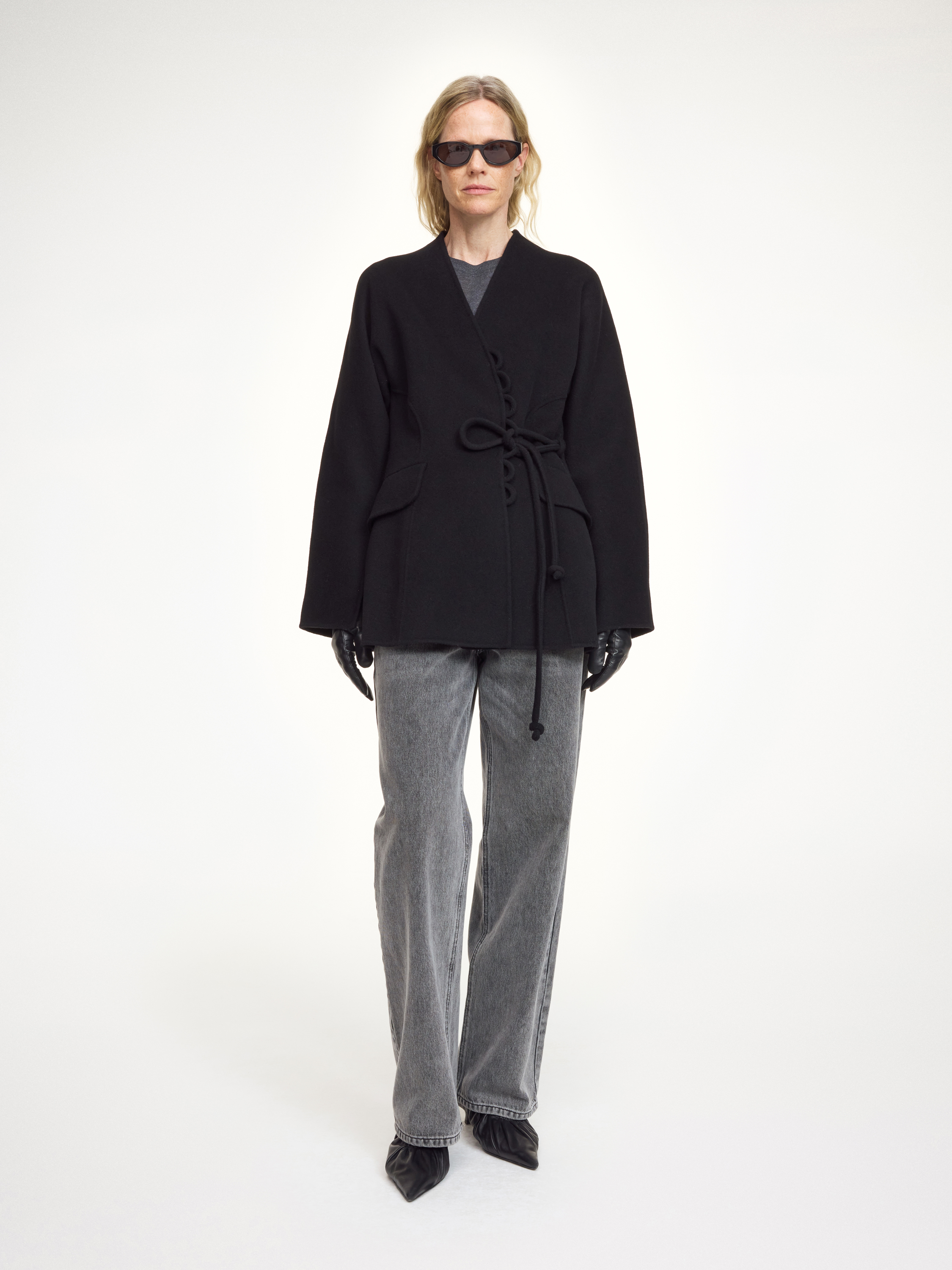 By Malene Birger Lalou Wool Blazer In Black