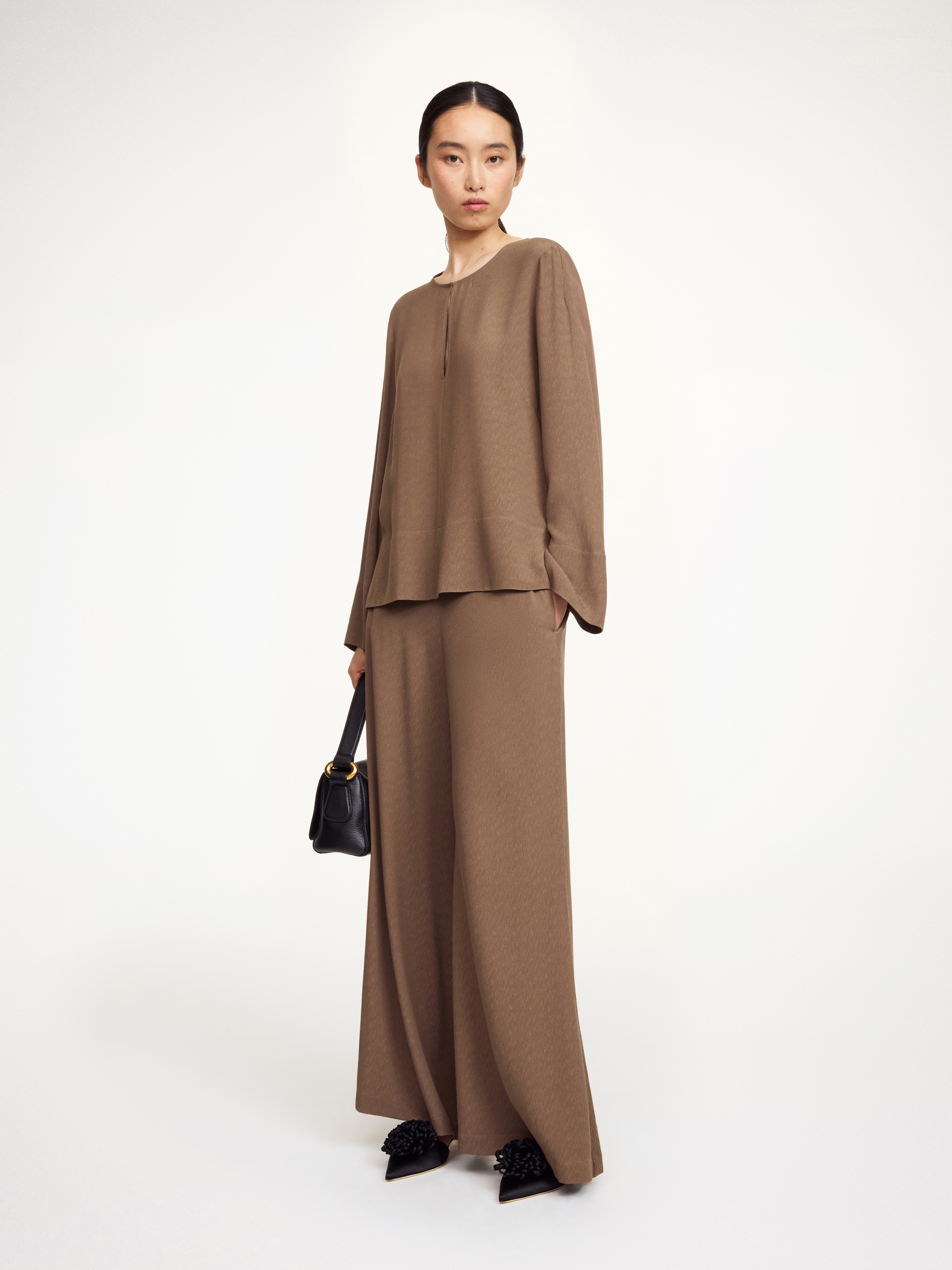 By Malene Birger Malukka Blouse In Brown
