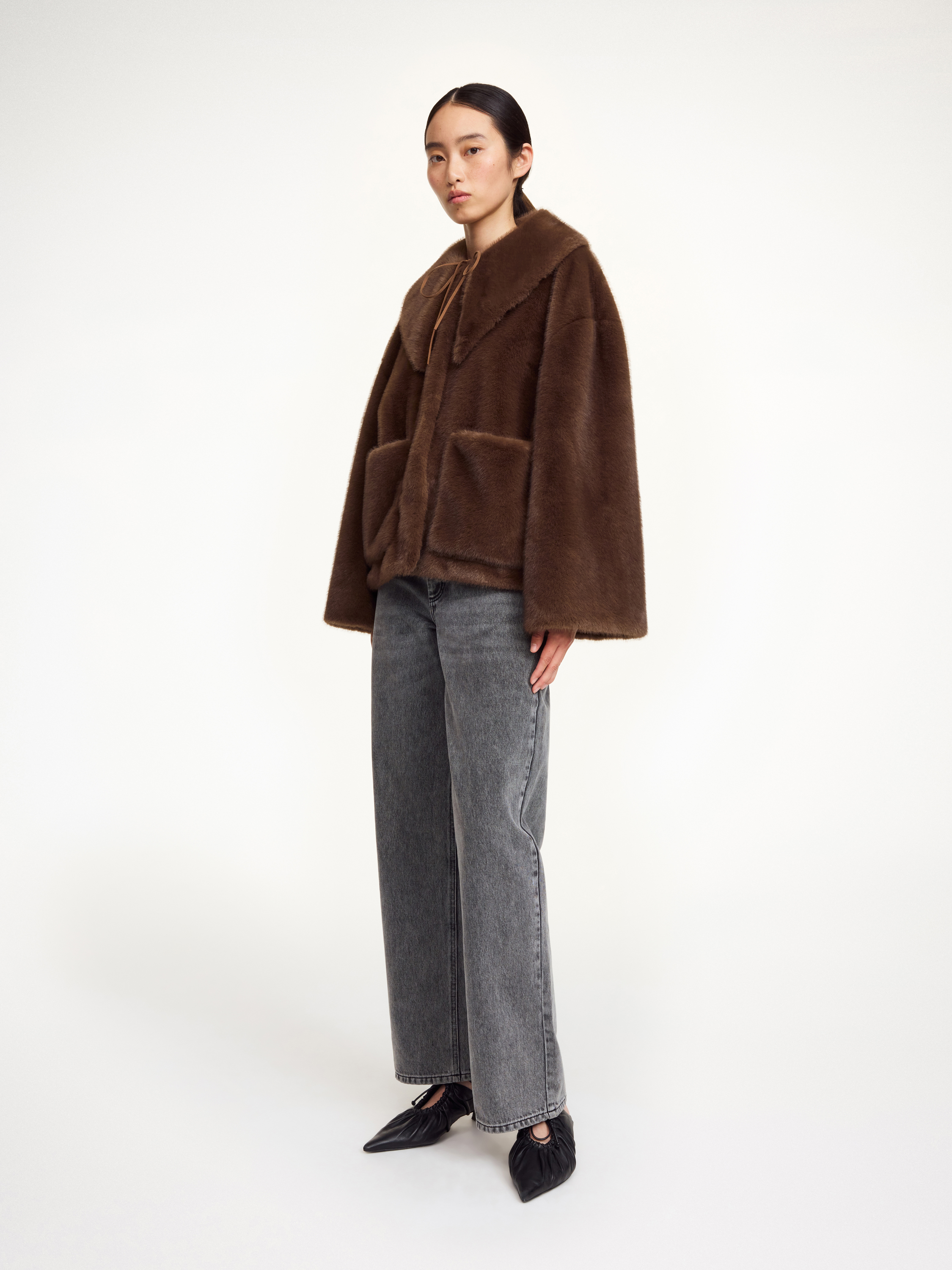 Jacquie Faux Fur Jacket