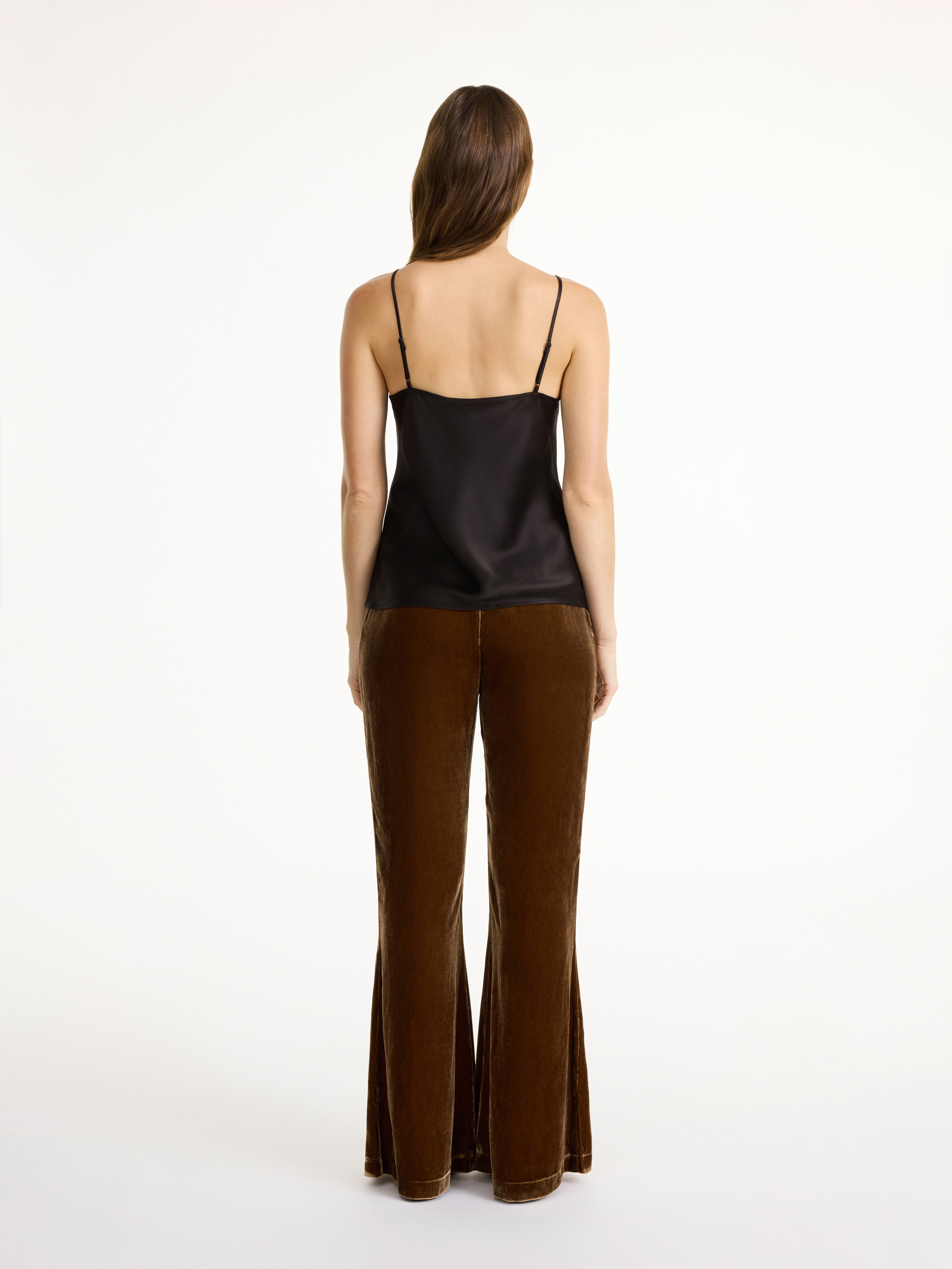 Shop By Malene Birger Amores High-waist Trousers In Bison