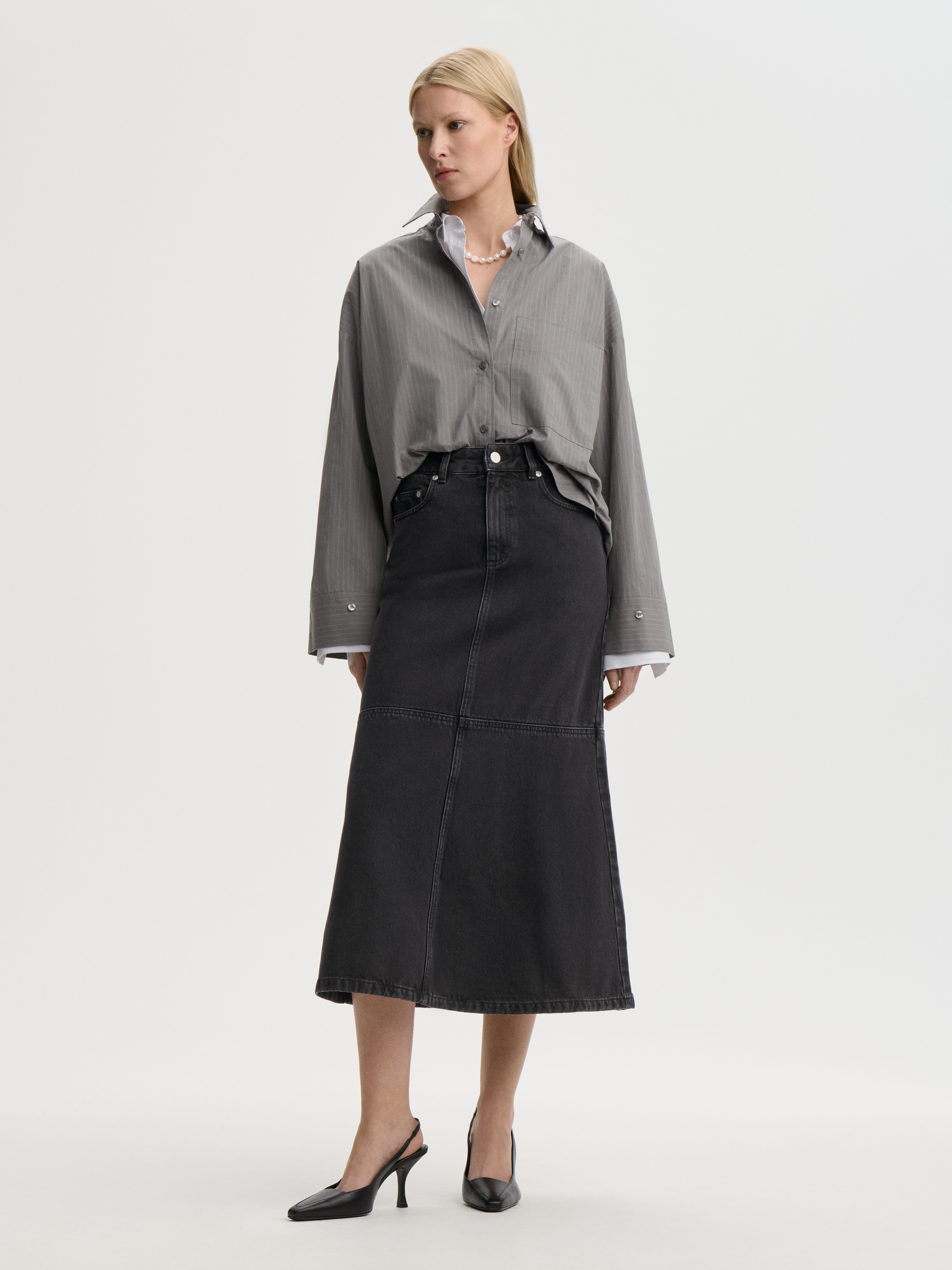 Solene Denim Skirt