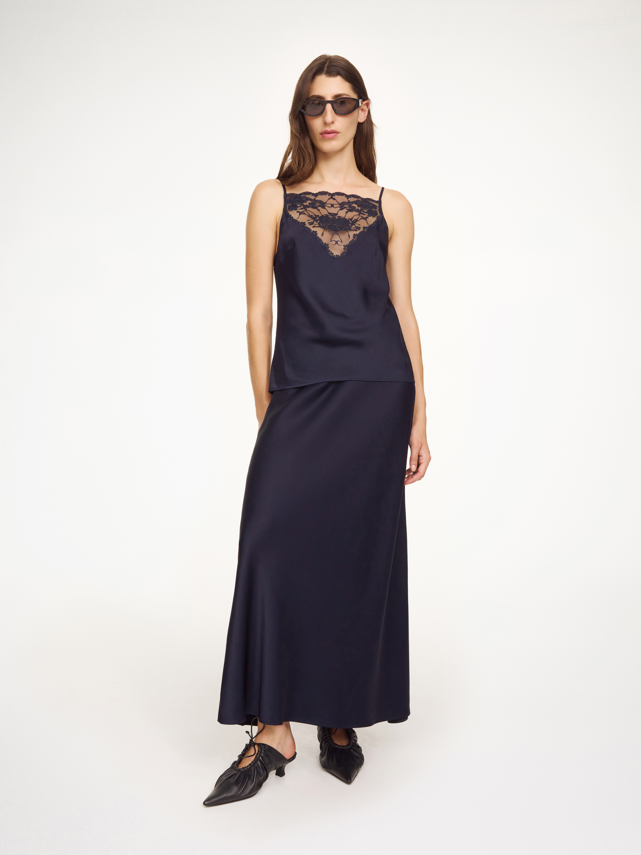 By Malene Birger Boshan Midi Skirt In Black