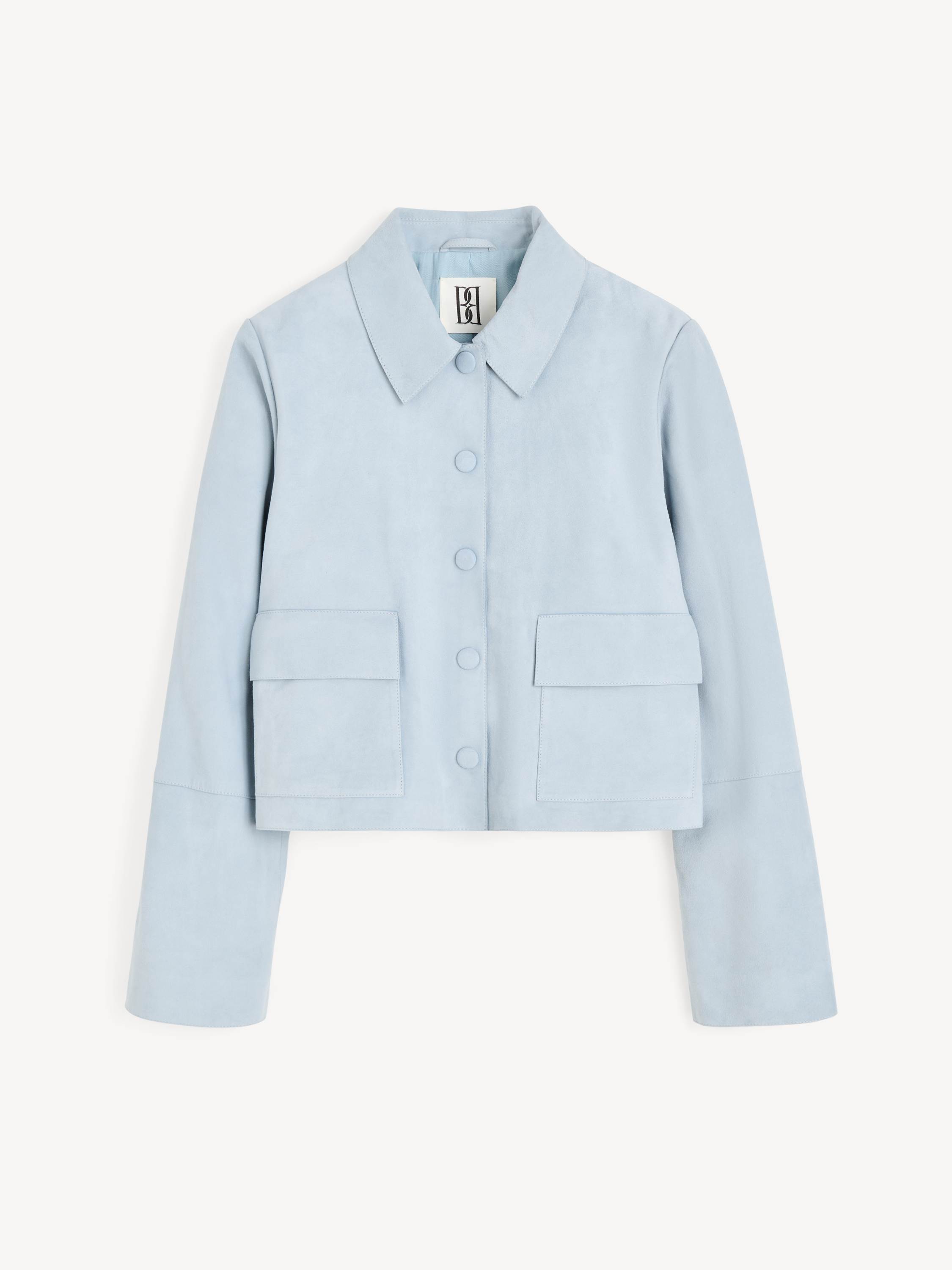 By Malene Birger Women's Arona Blue Annie Suede Jacket Size 36