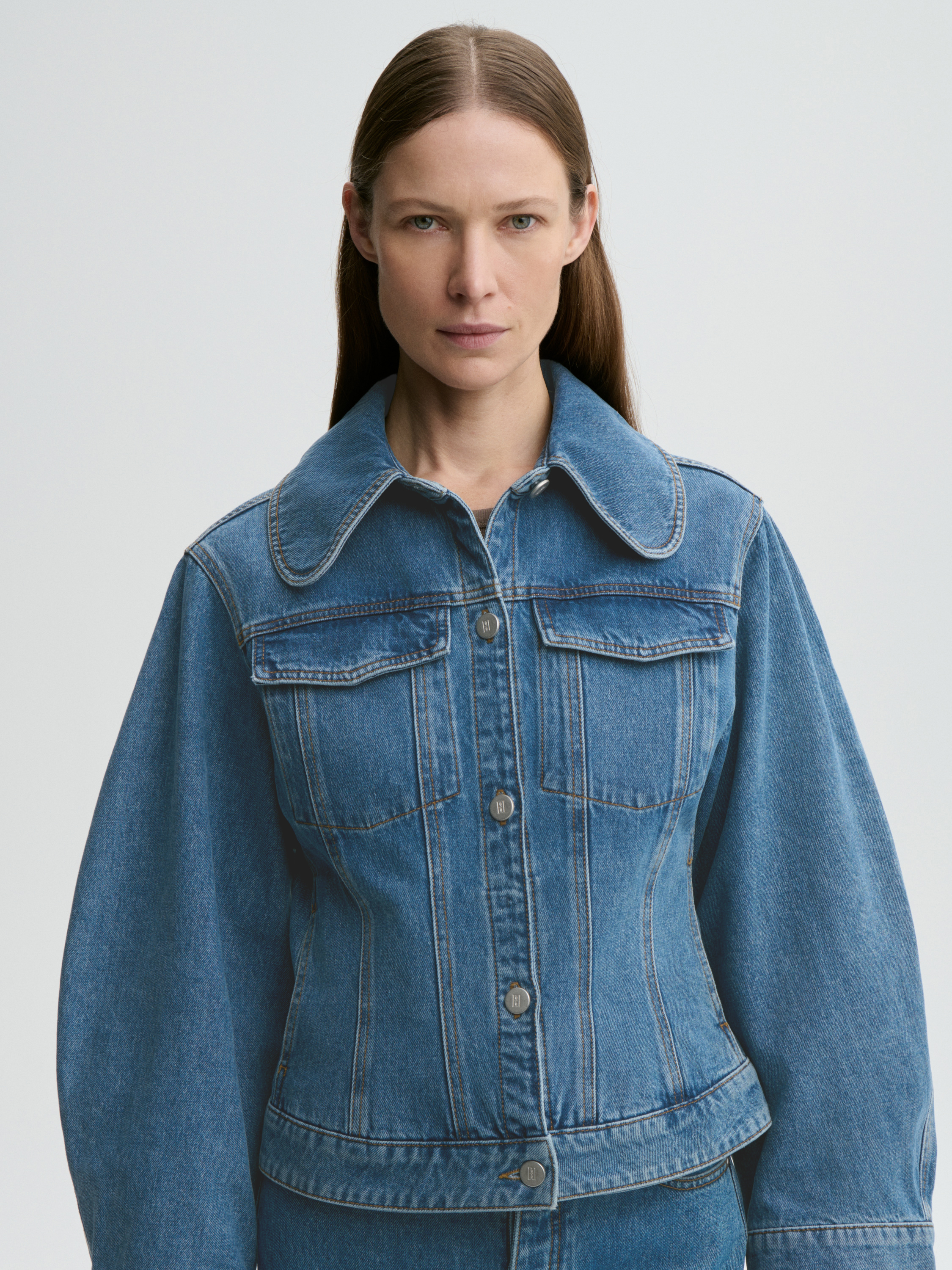 Villies Organic Cotton Denim Jacket