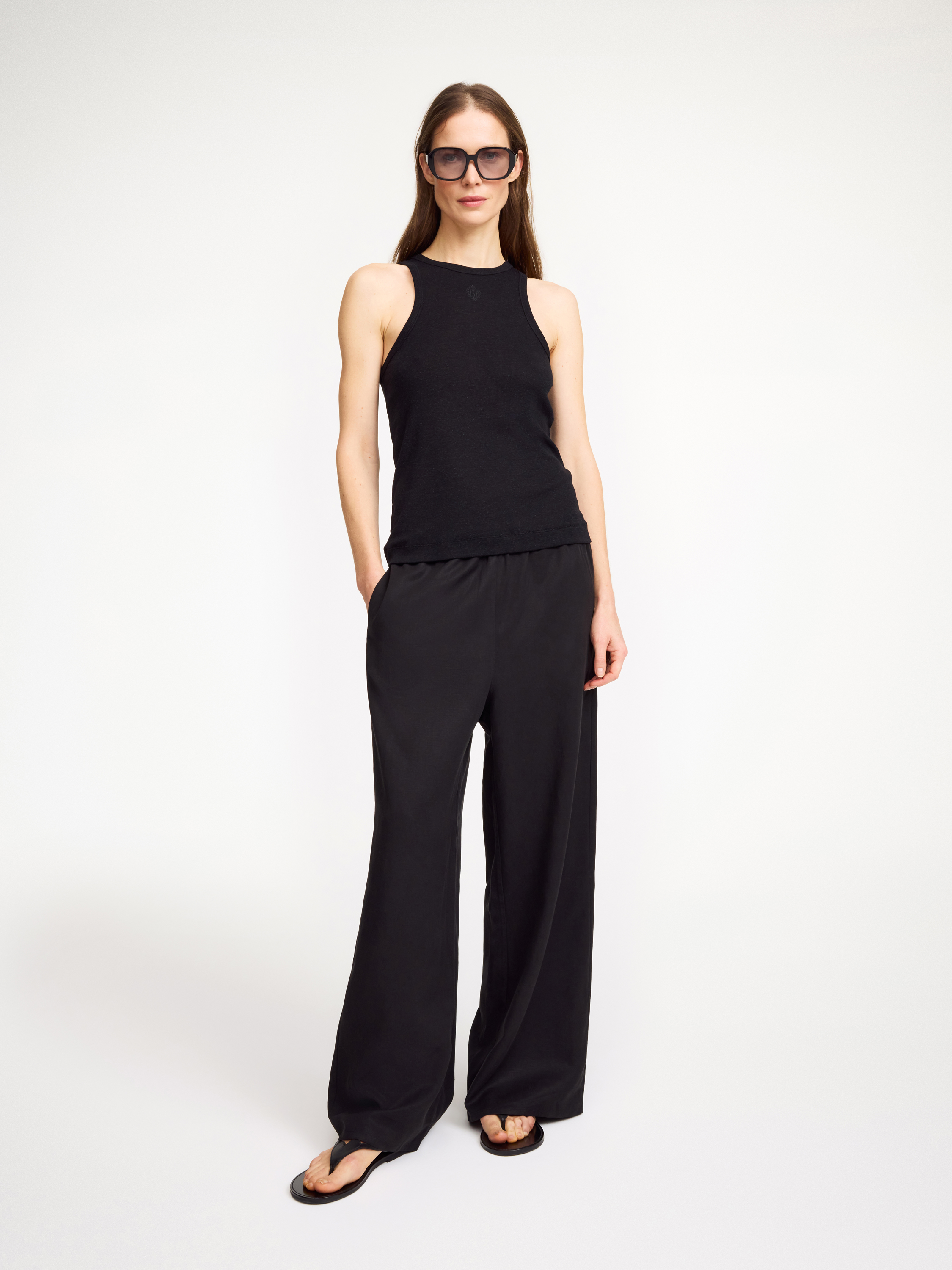 By Malene Birger Cabello Wide-leg Trousers