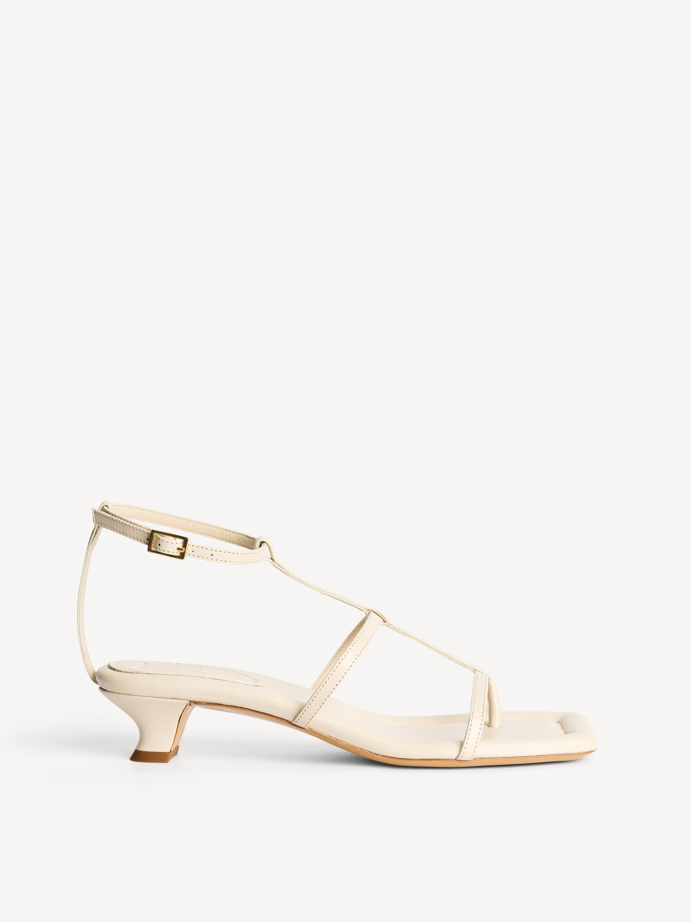 By Malene Birger Women's Lt. Sand Teva Leather Sandals Size 38