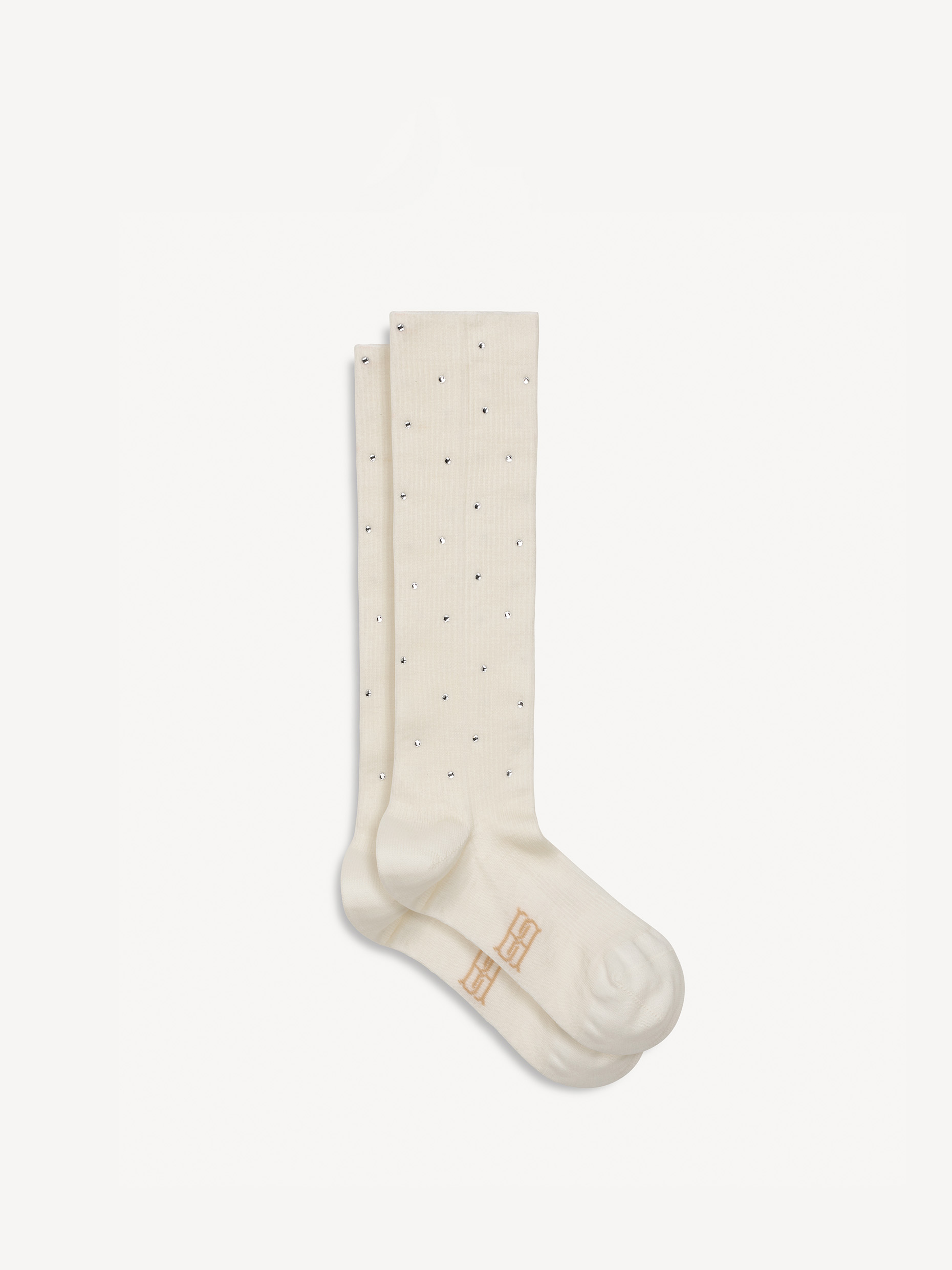 By Malene Birger Women's Vanilla Cream Leiano Stone Socks 35/38